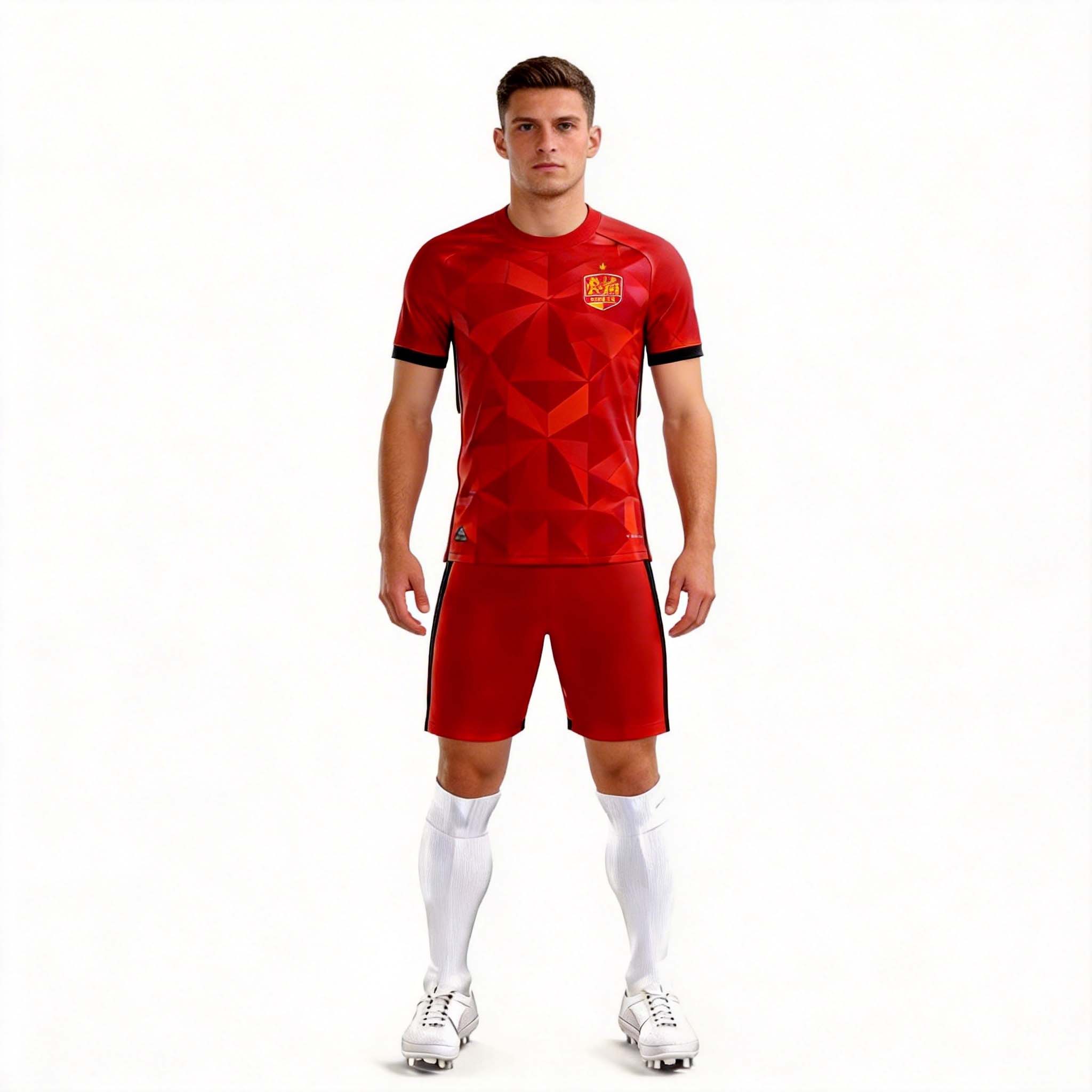 2026 World Cup Collection: Spain Home Fan Version Soccer Jersey