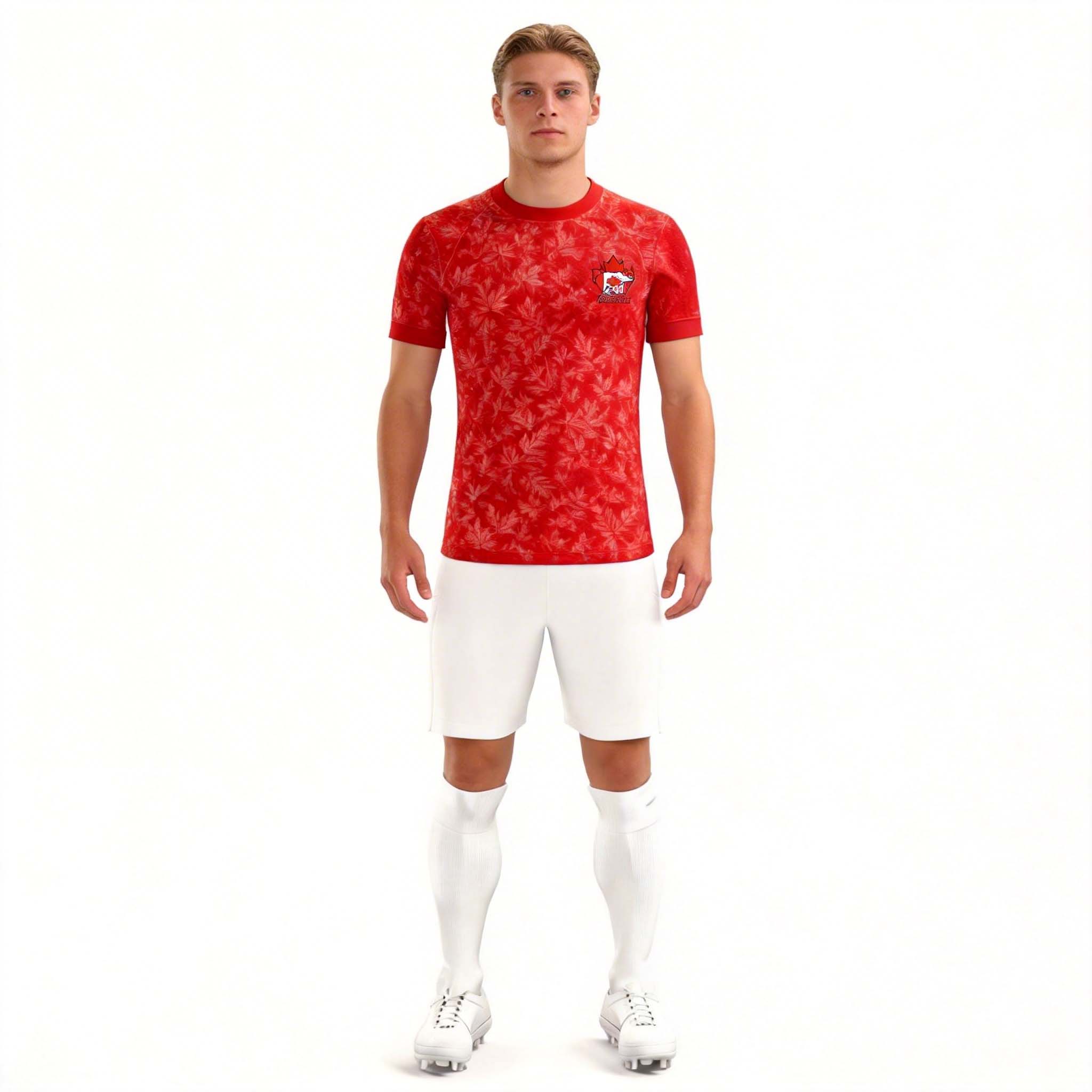 2026 World Cup Collection: Canada Home Fan Version Soccer Jersey