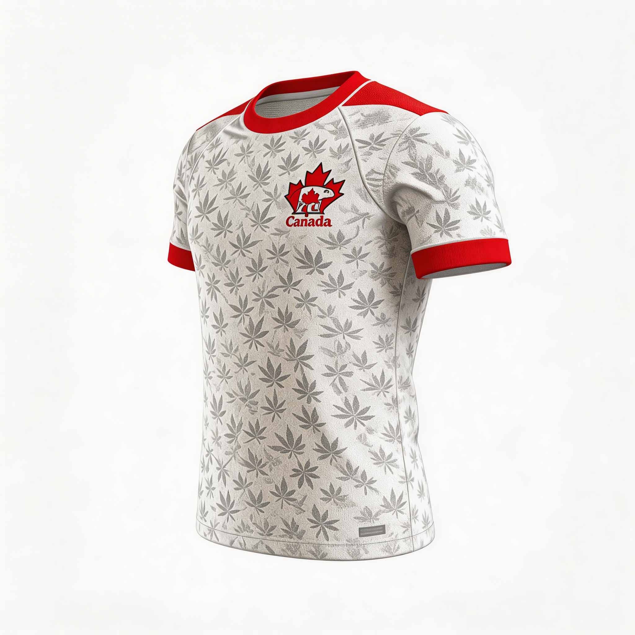 2026 World Cup Collection: Canada Away Fan Version Soccer Jersey