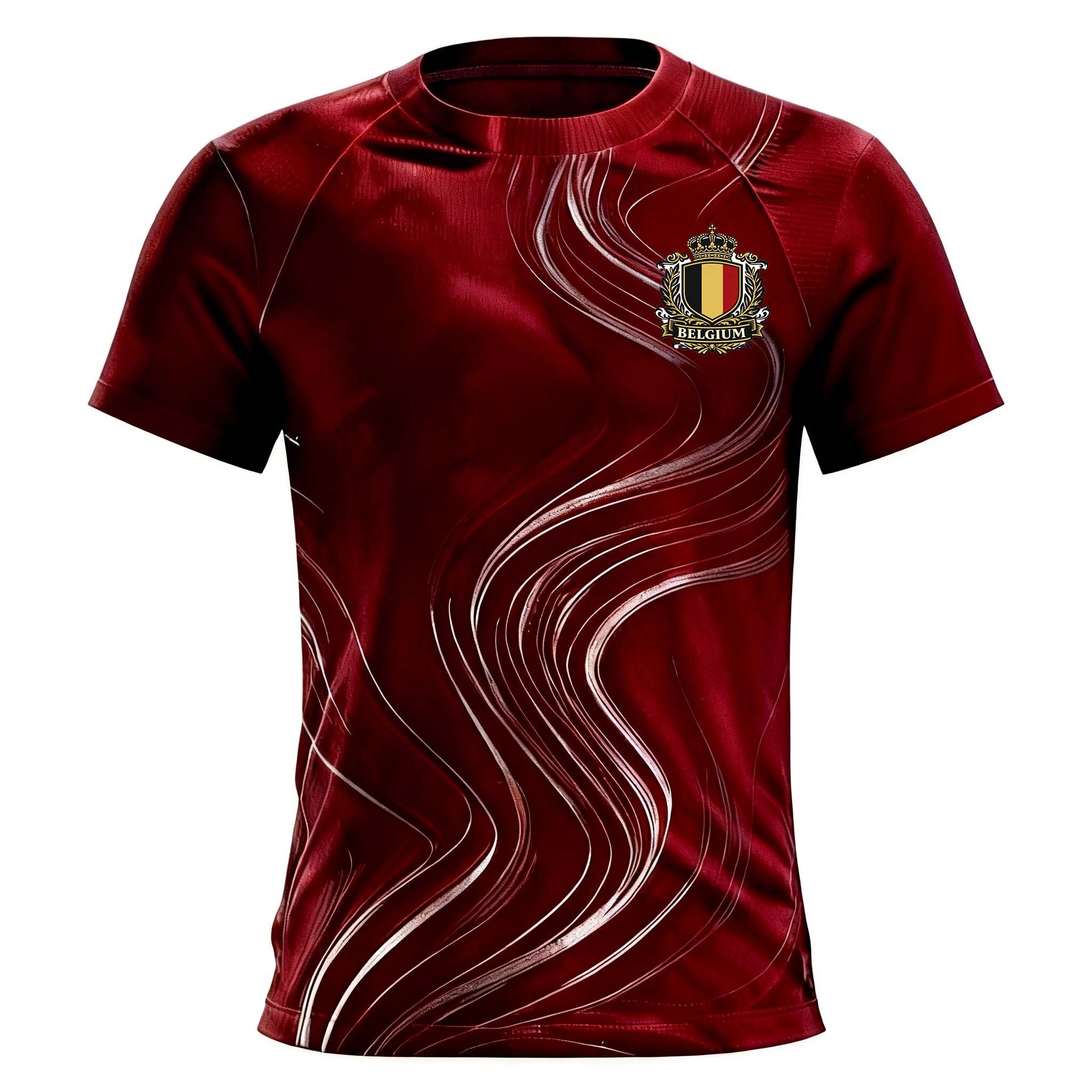 2026 World Cup Collection:Belgium Home Fan Jersey