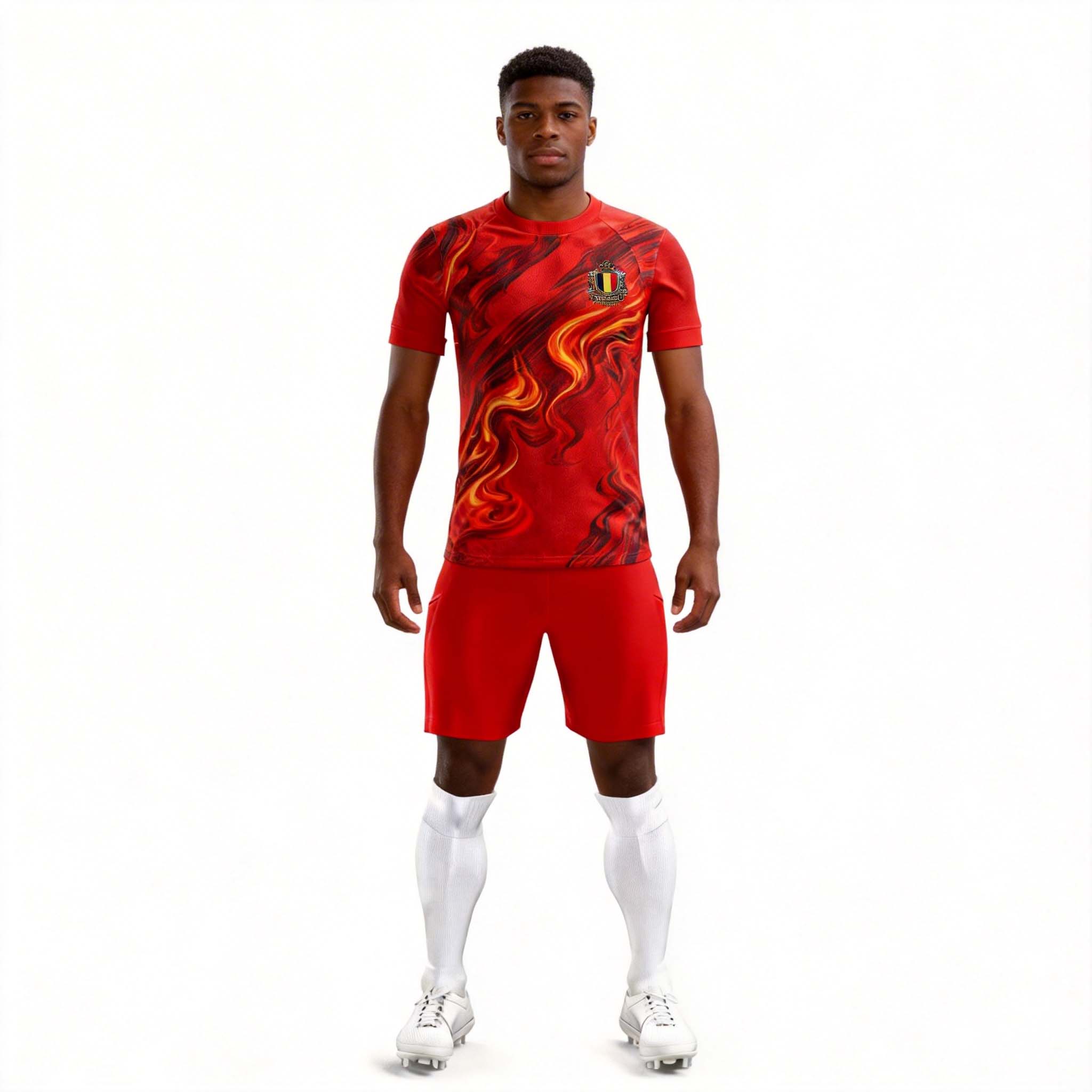 2026 World Cup Collection:Belgium Home Fan Jersey