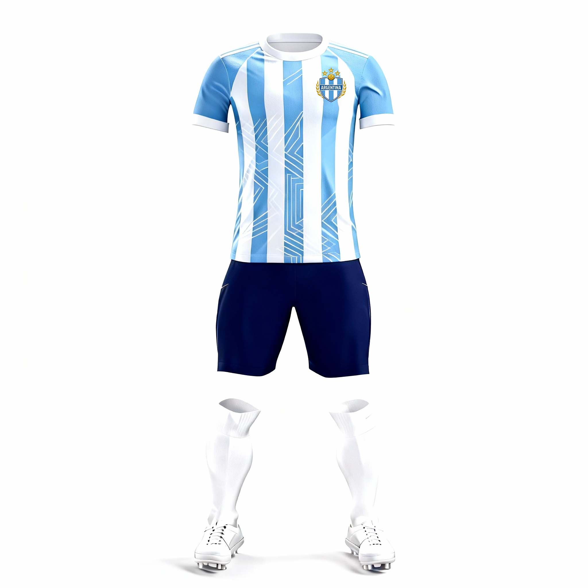 2026 World Cup Collection:Argentina Home Fan Version Jersey