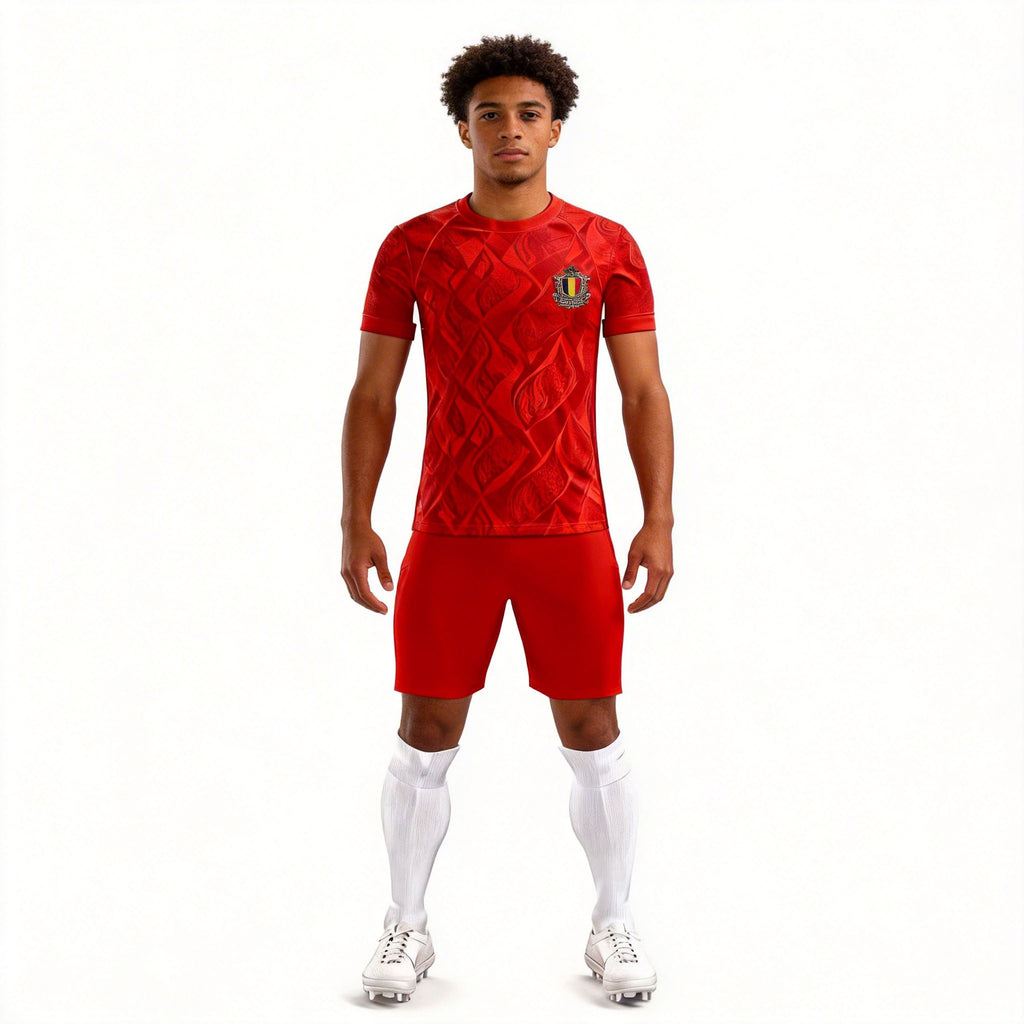 2026 World Cup Collection:Belgium Home Fan Jersey