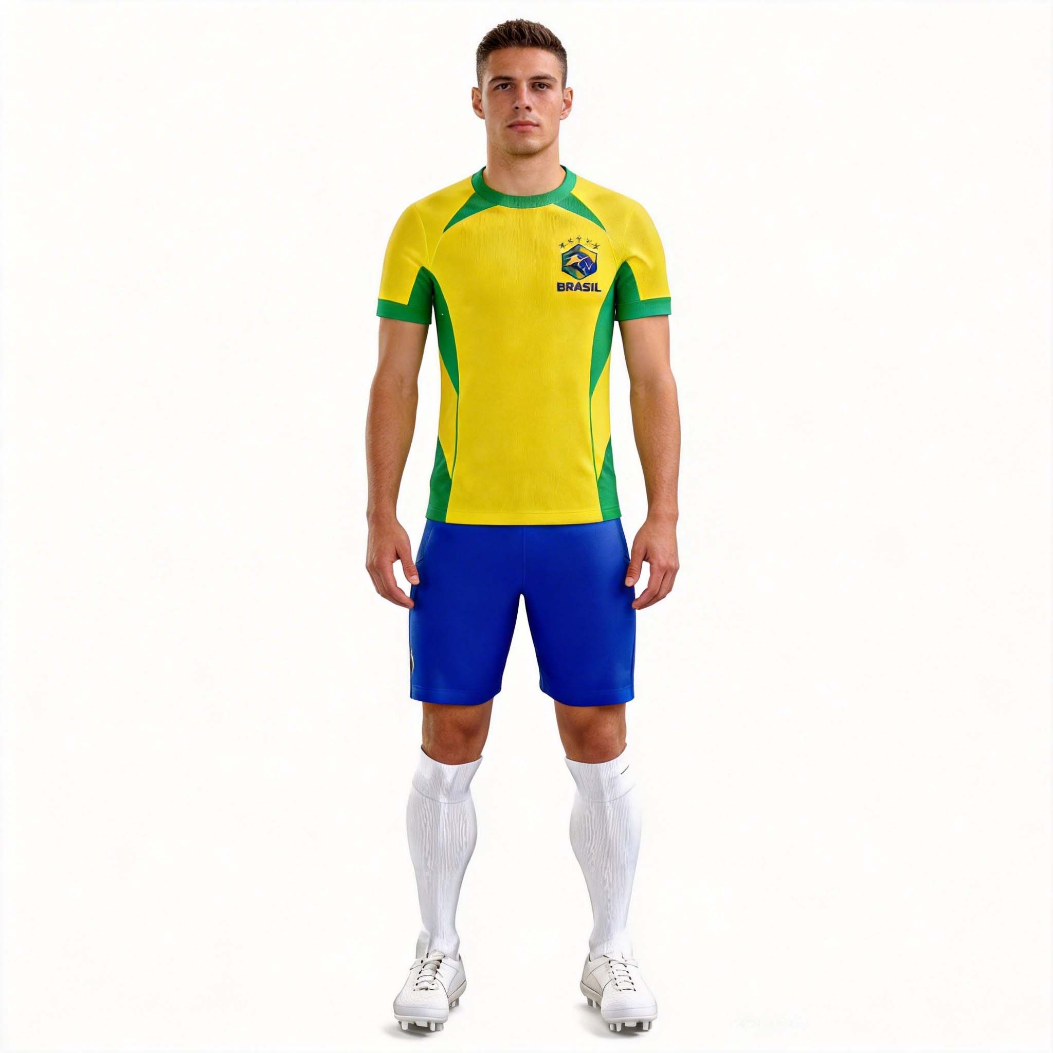 2026 World Cup Collection:Brazil Home Fan Jersey