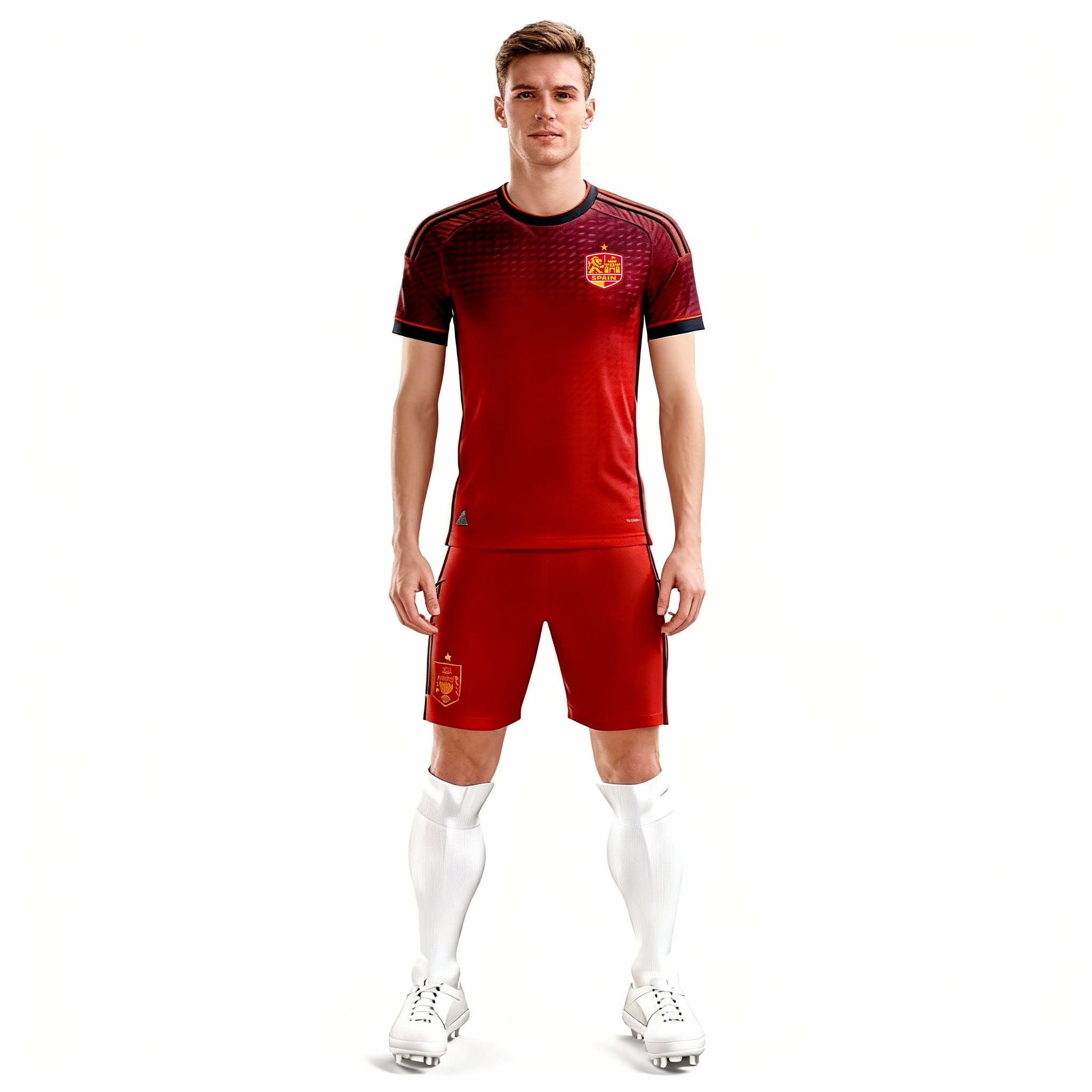 2026 World Cup Collection: Spain Home Fan Version Soccer Jersey