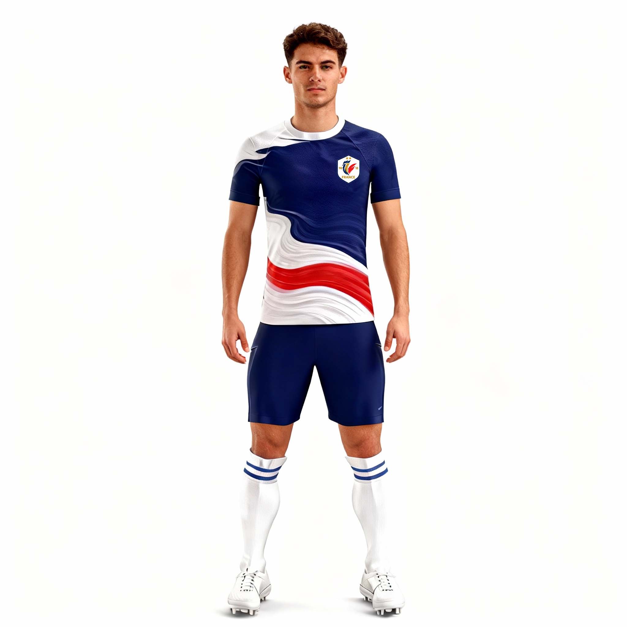 2026 World Cup Collection:France Away Fan Version  Jersey