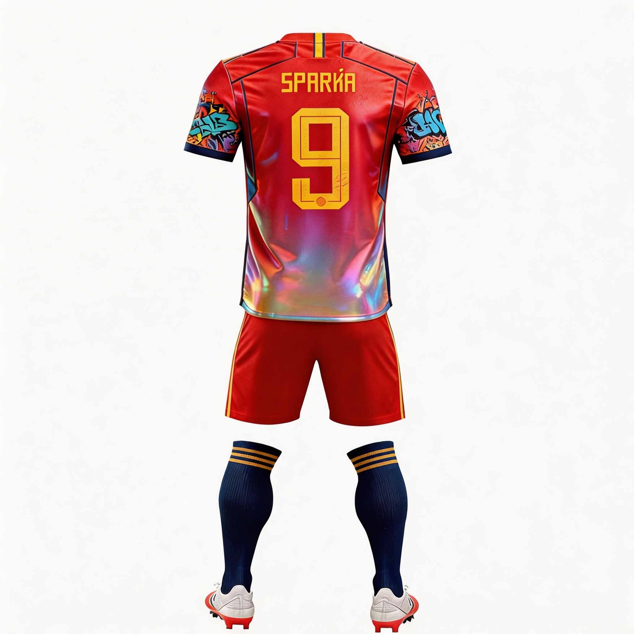 2026 World Cup Collection: Spain Away Fan Version Soccer Jersey
