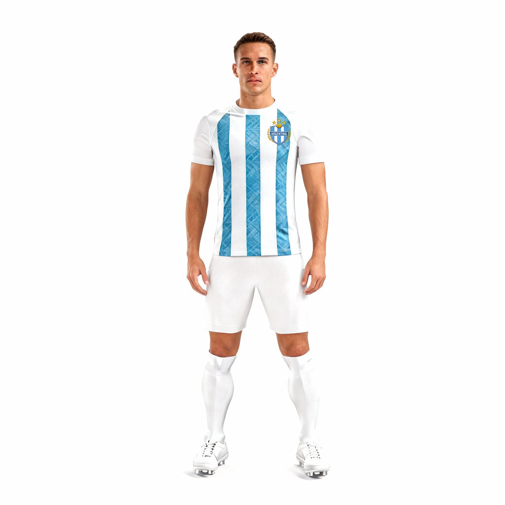 2026 World Cup Collection:Argentina Home Fan Version Jersey