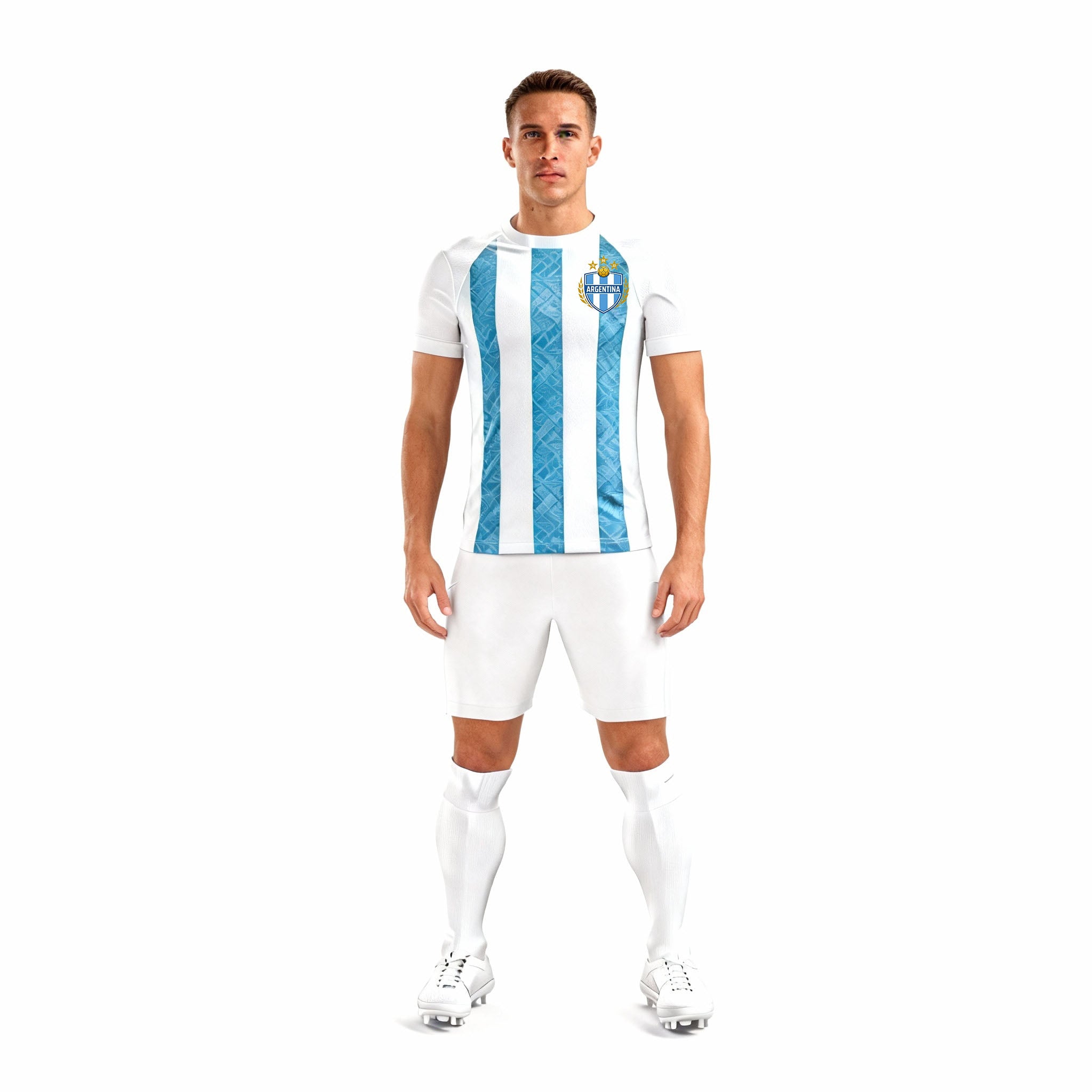 2026 World Cup Collection:Argentina Home Fan Version Jersey