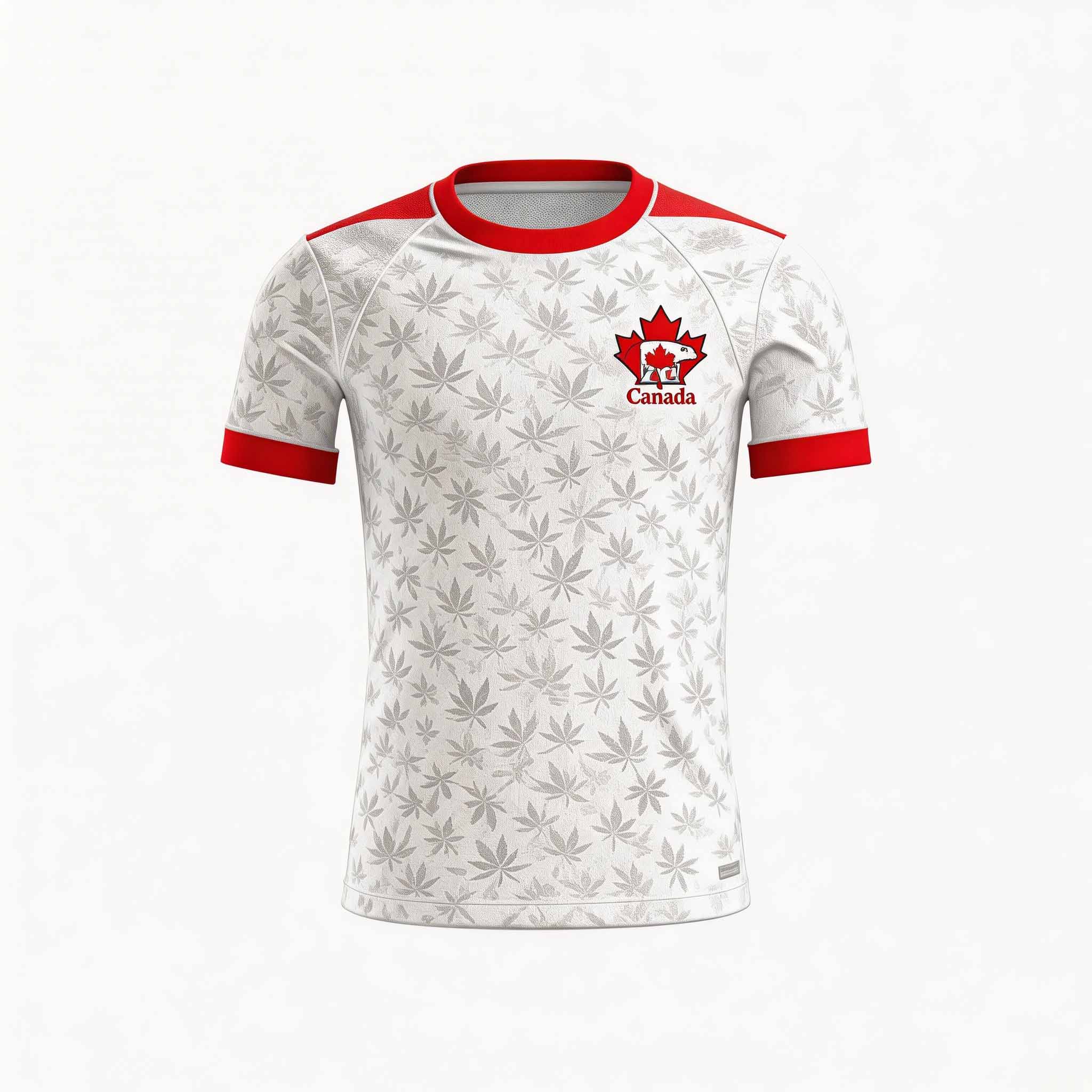 2026 World Cup Collection: Canada Away Fan Version Soccer Jersey
