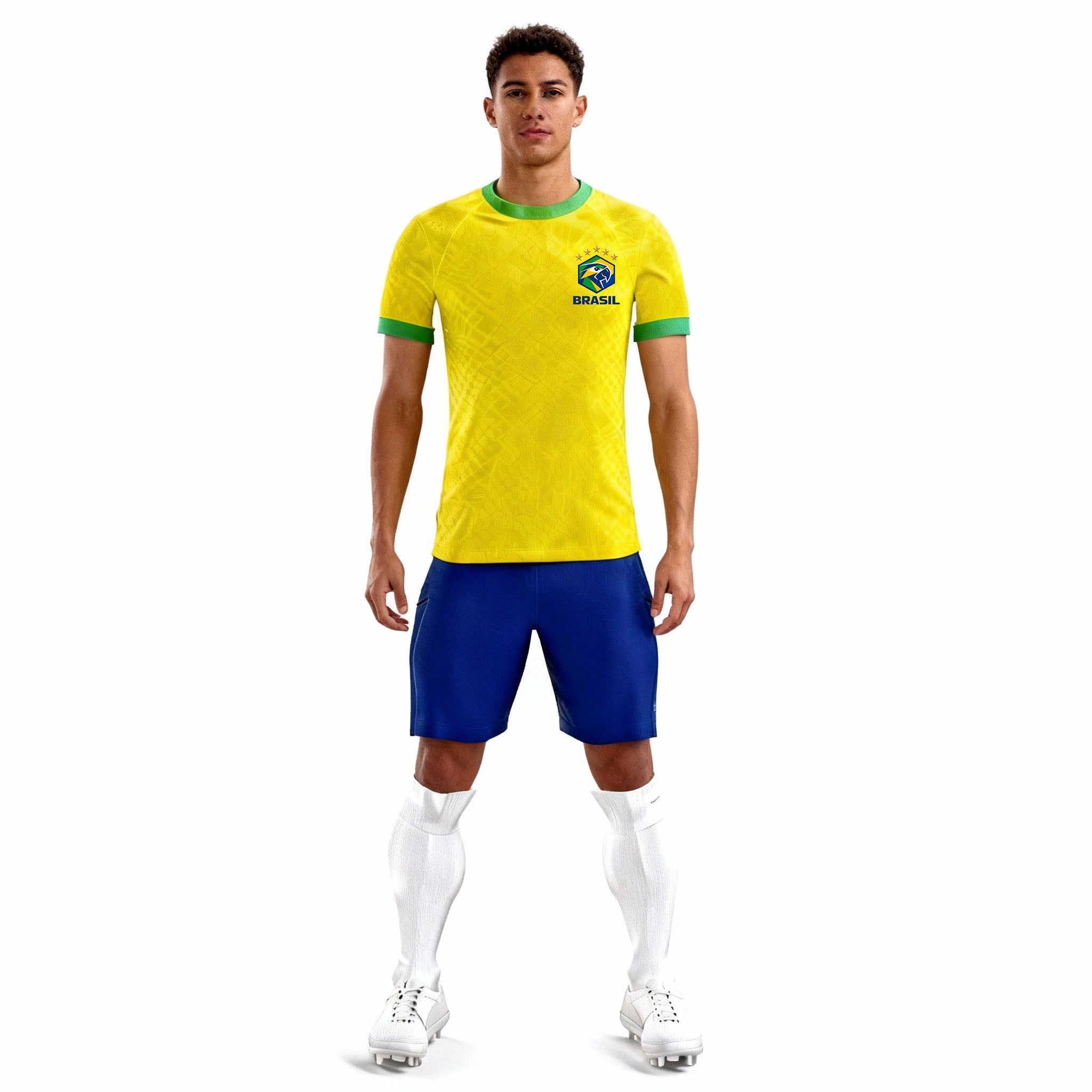 2026 World Cup Collection:Brazil Home Fan Jersey