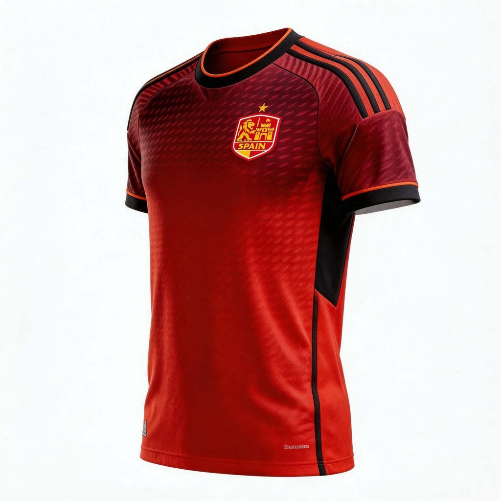 2026 World Cup Collection: Spain Home Fan Version Soccer Jersey