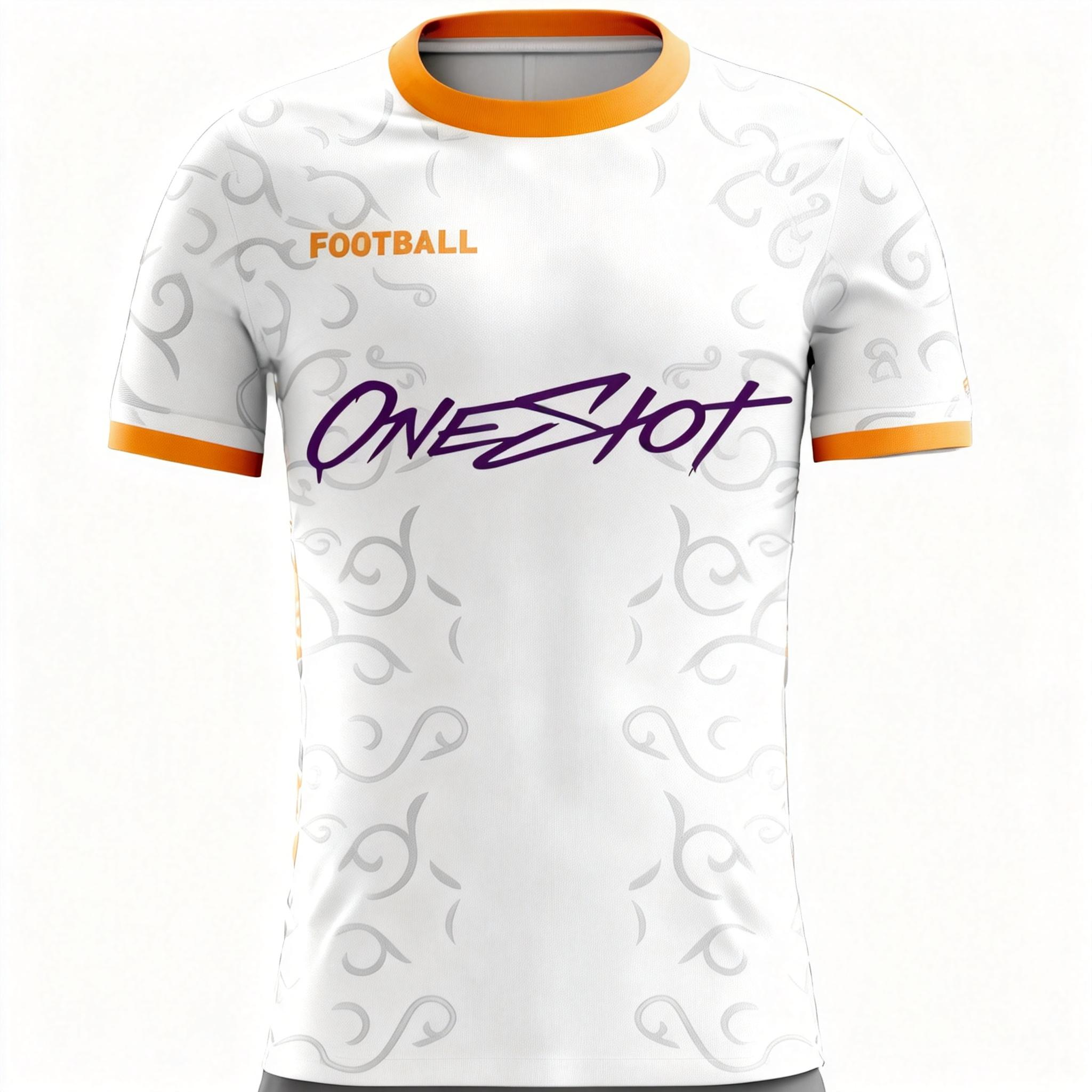 White Soccer Jersey Set