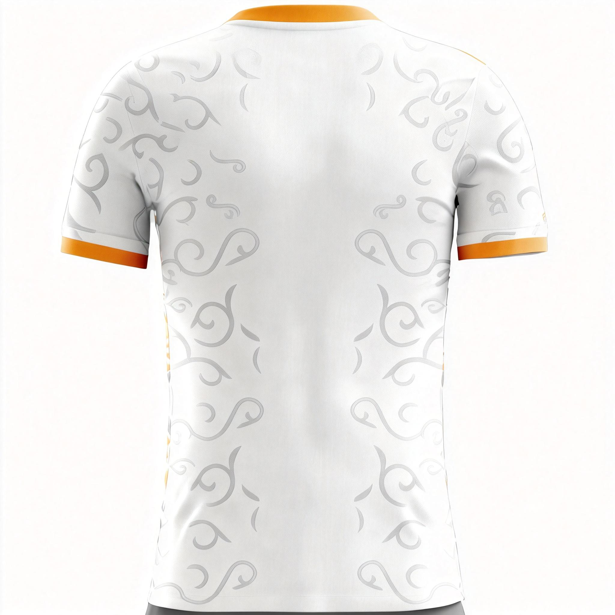 White Soccer Jersey Set