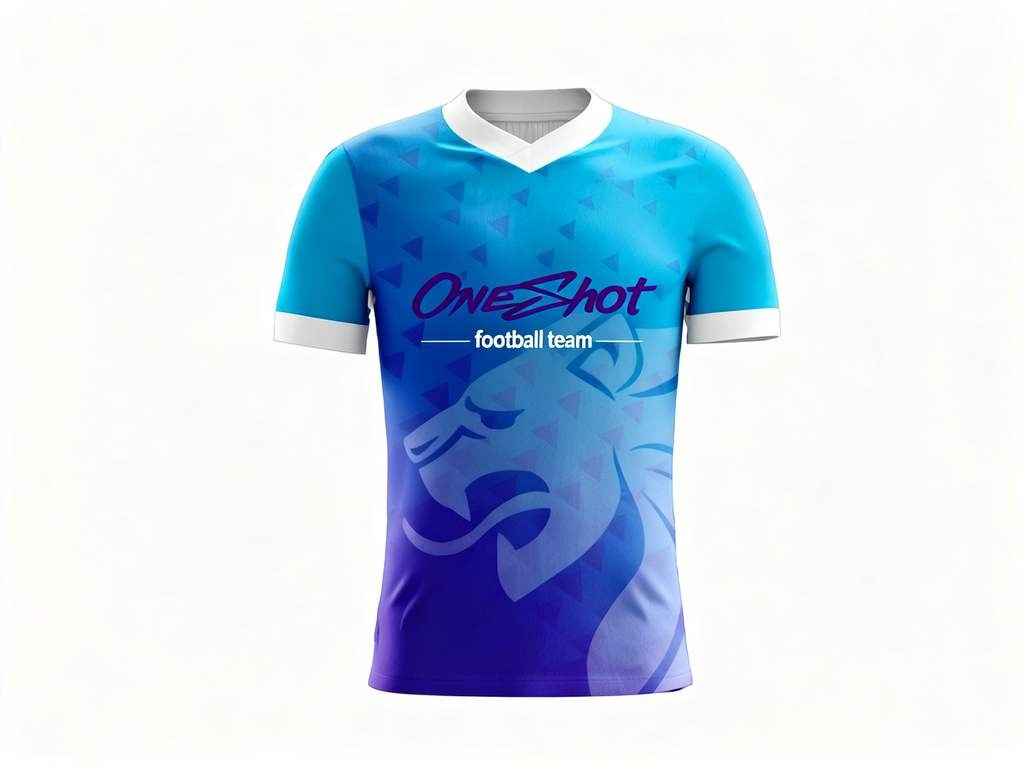 women's soccer training jersey：blue