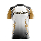 women's soccer training jersey：Gold