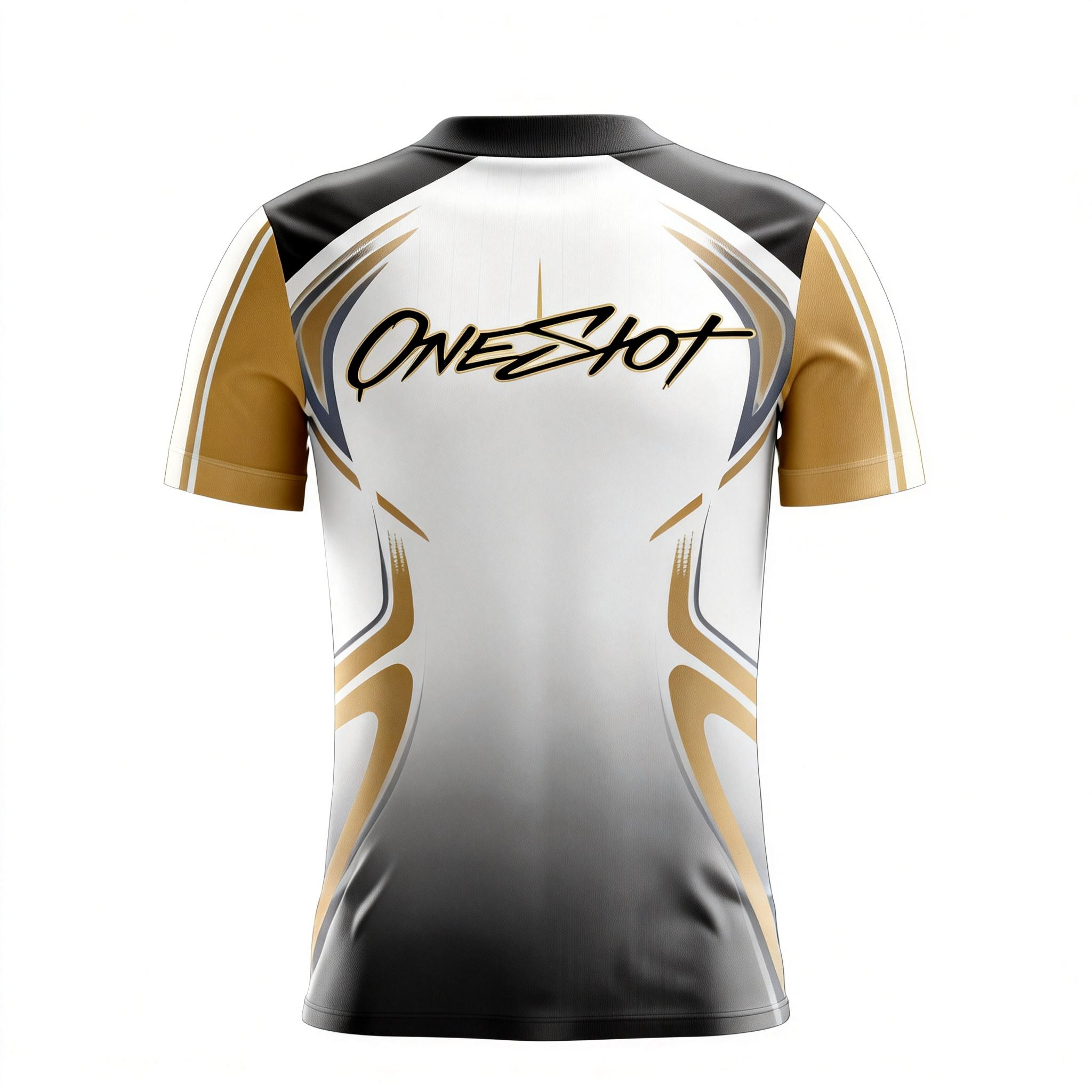 women's soccer training jersey：Gold