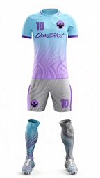 women's soccer training jersey：Aurora Strike