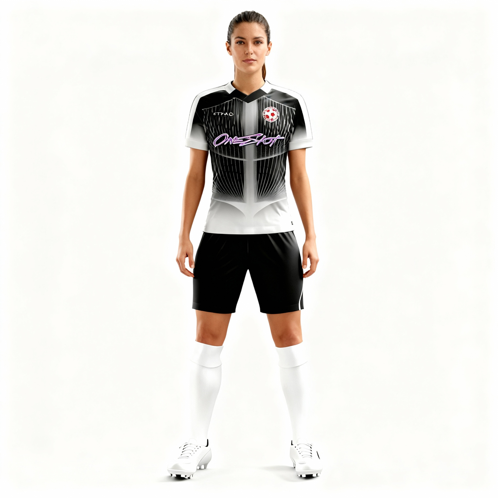 women's soccer training jersey：Lightning Strike
