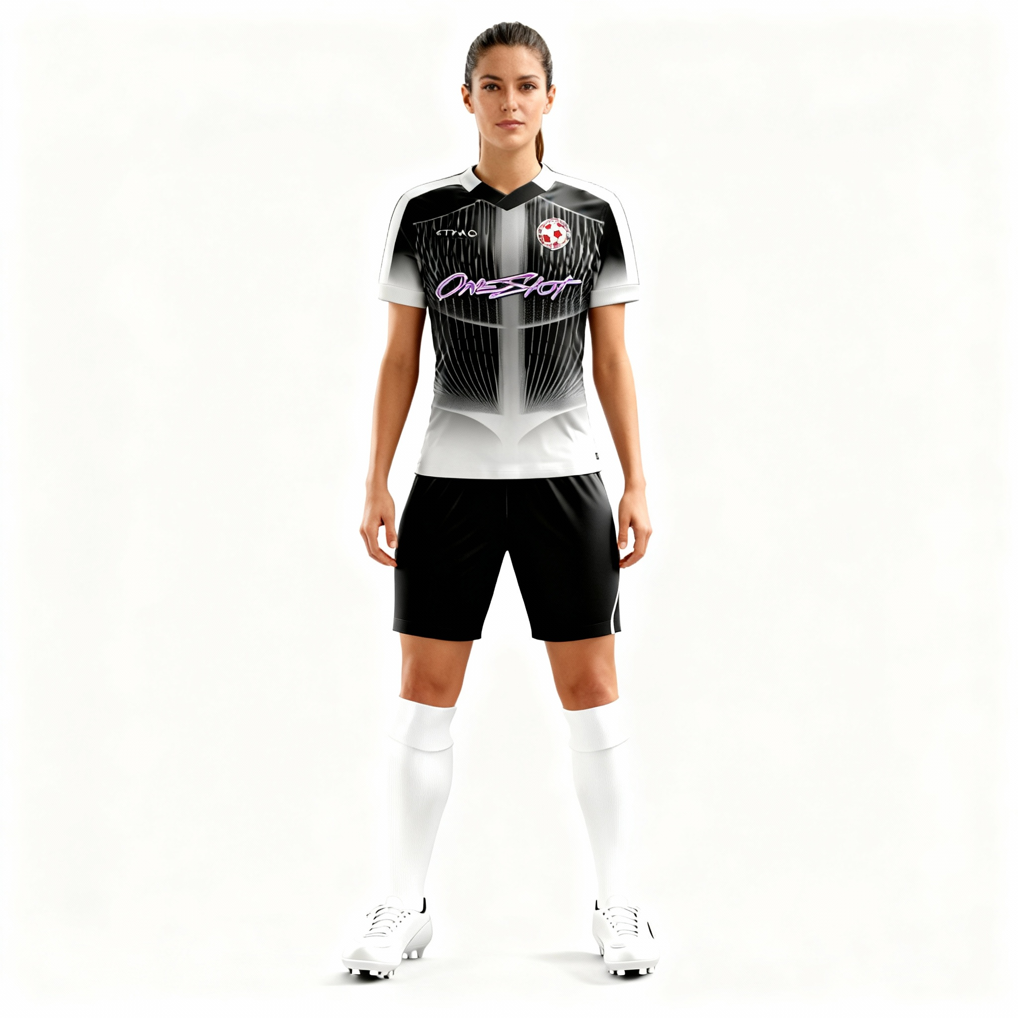 women's soccer training jersey：Lightning Strike