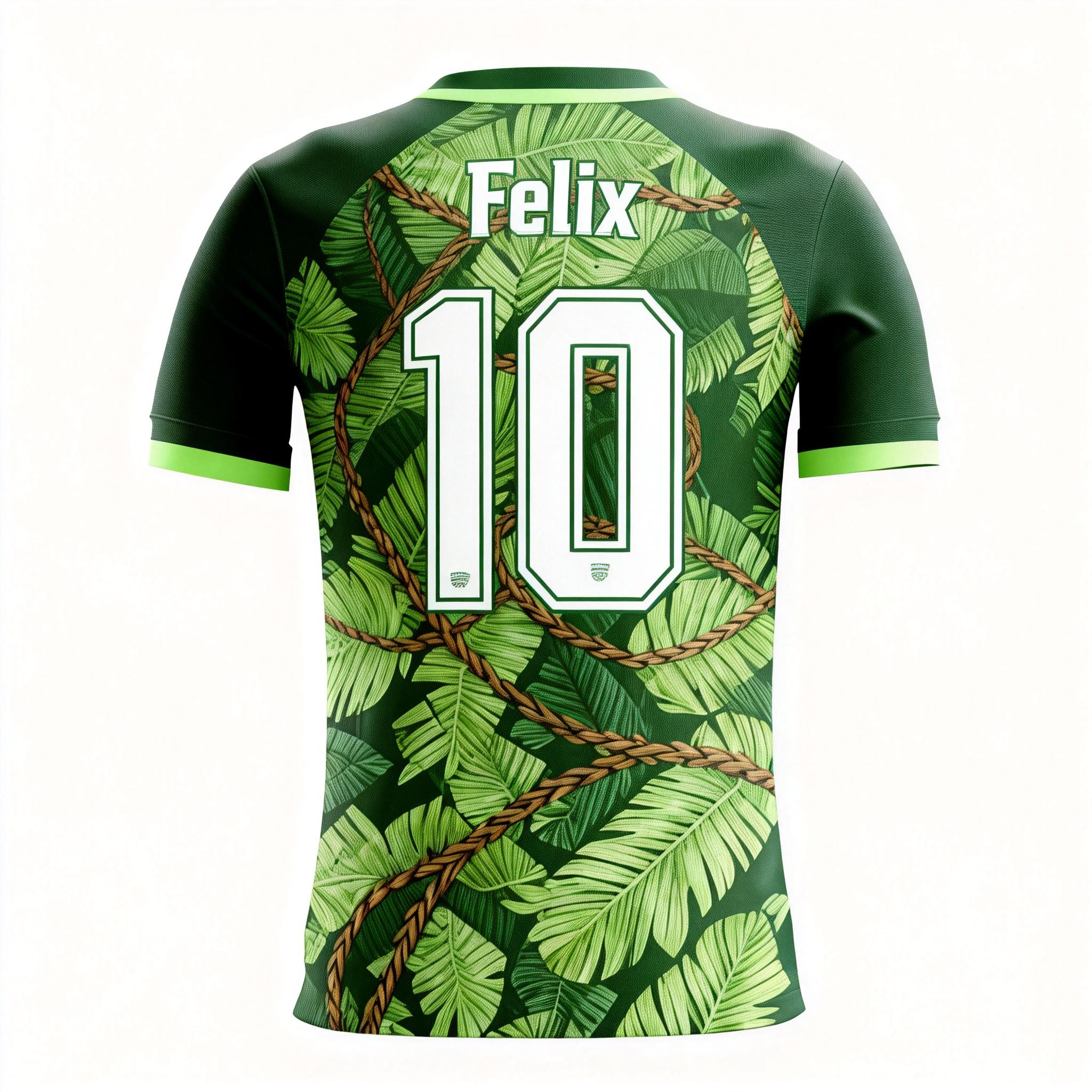 Youth Short Sleeve Jersey：Jungle Green