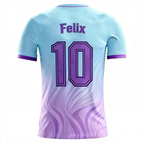 women's soccer training jersey：Aurora Strike