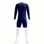 Men's Long Sleeve Jersey：Navy Sharpweave