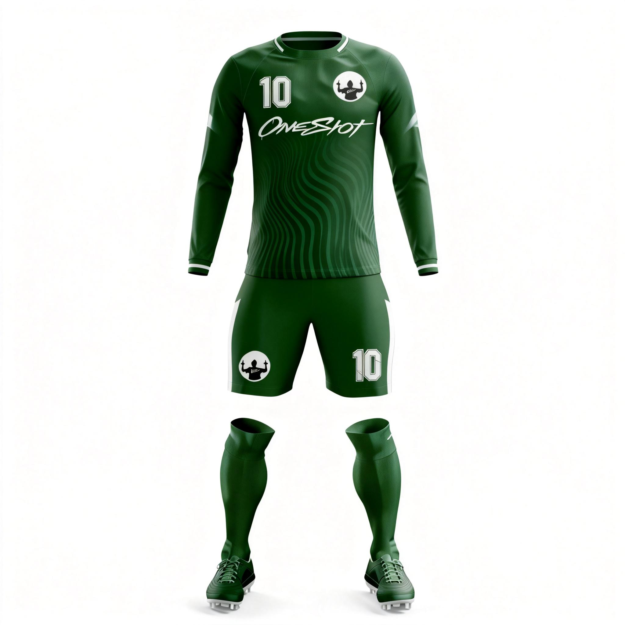 Men's Long Sleeve Jersey：Verdant Forward Line