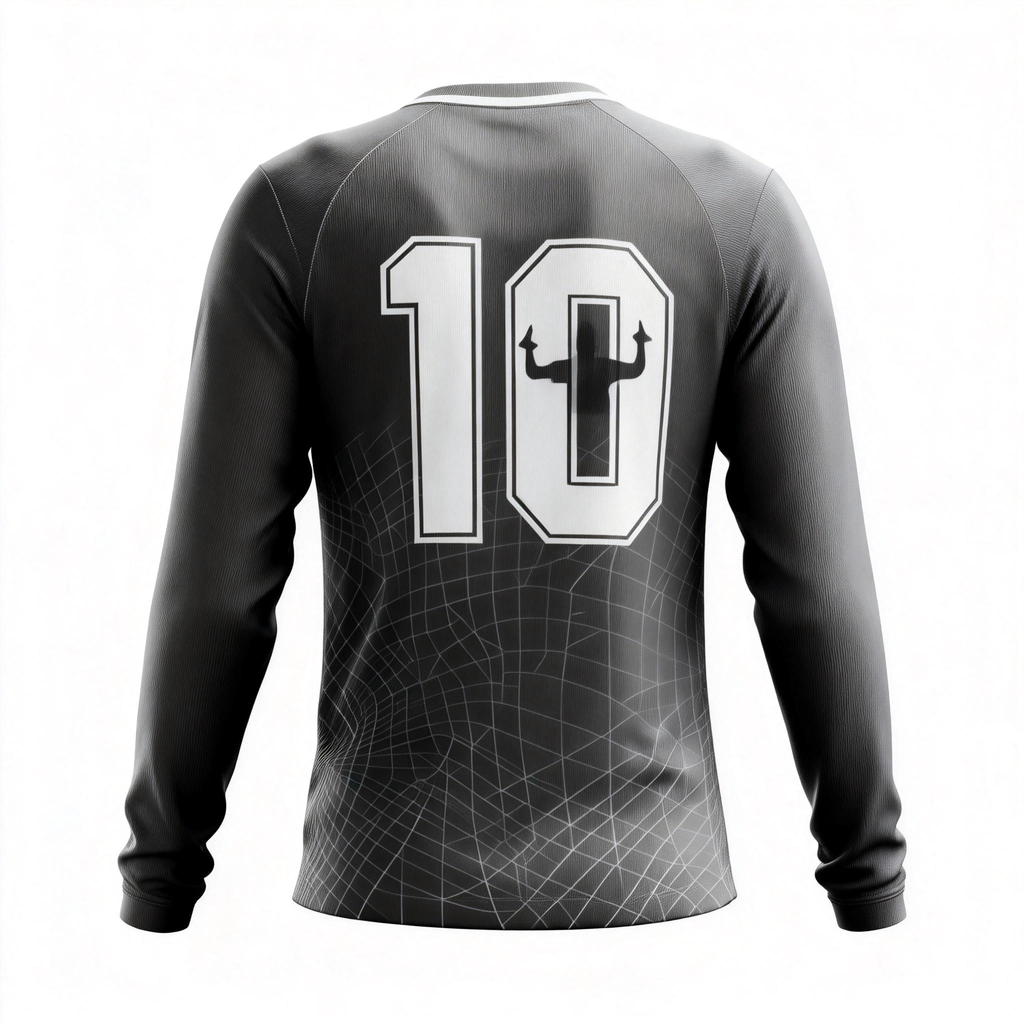 Men's Long Sleeve Jersey：gray