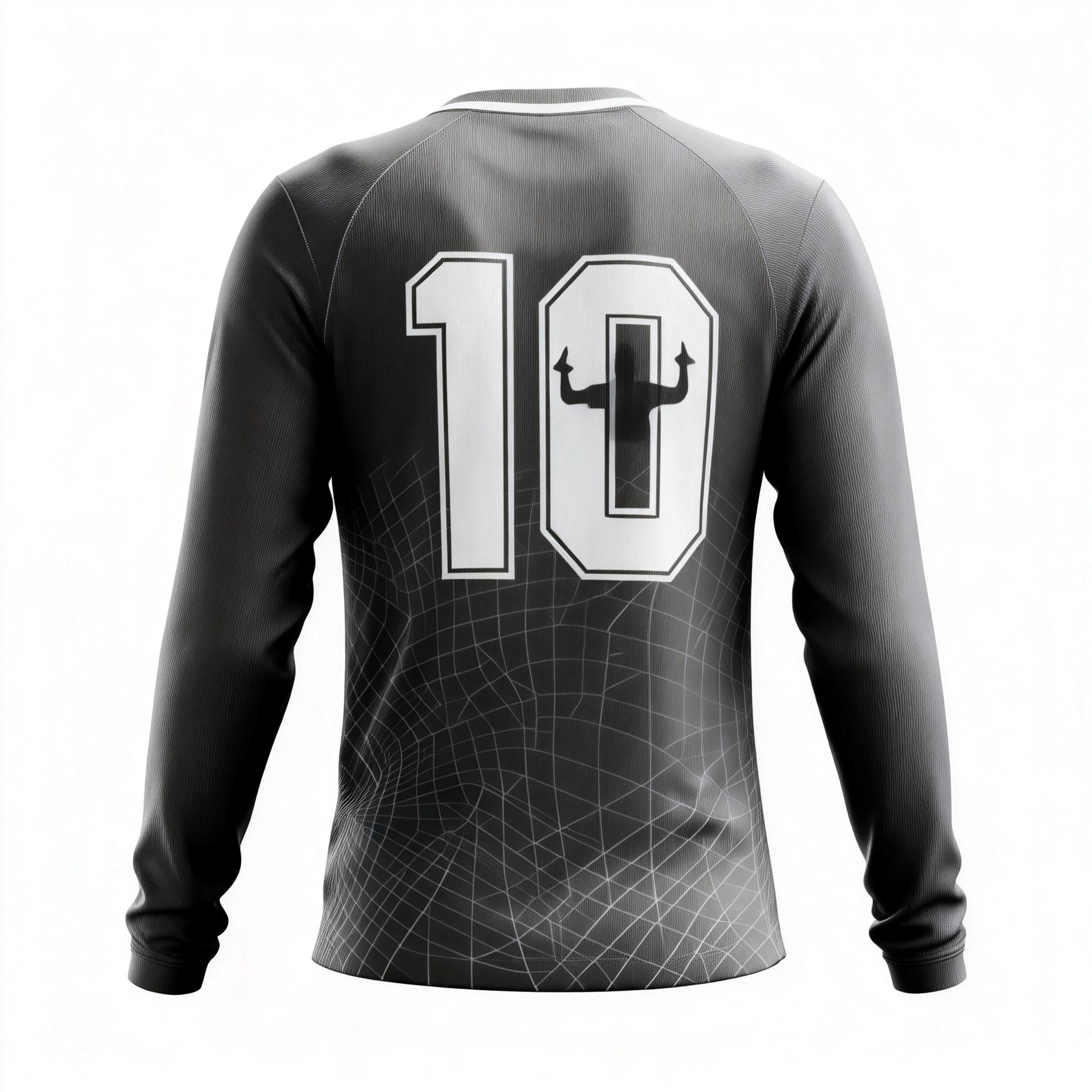 Men's Long Sleeve Jersey：gray