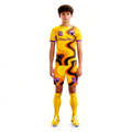 Youth Short Sleeve Jersey：Golden Gleam & Violet Vortex