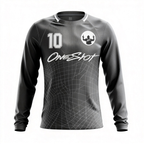 Men's Long Sleeve Jersey：gray