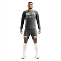 Men's Long Sleeve Jersey：gray