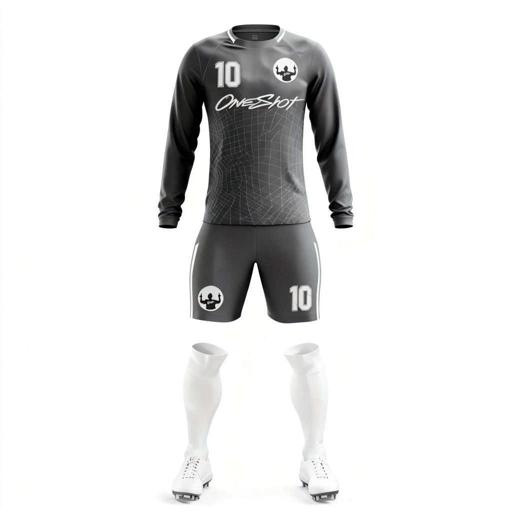 Men's Long Sleeve Jersey：gray
