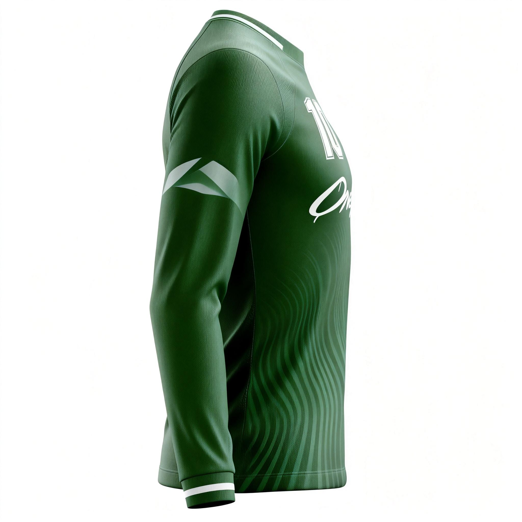 Men's Long Sleeve Jersey：Verdant Forward Line