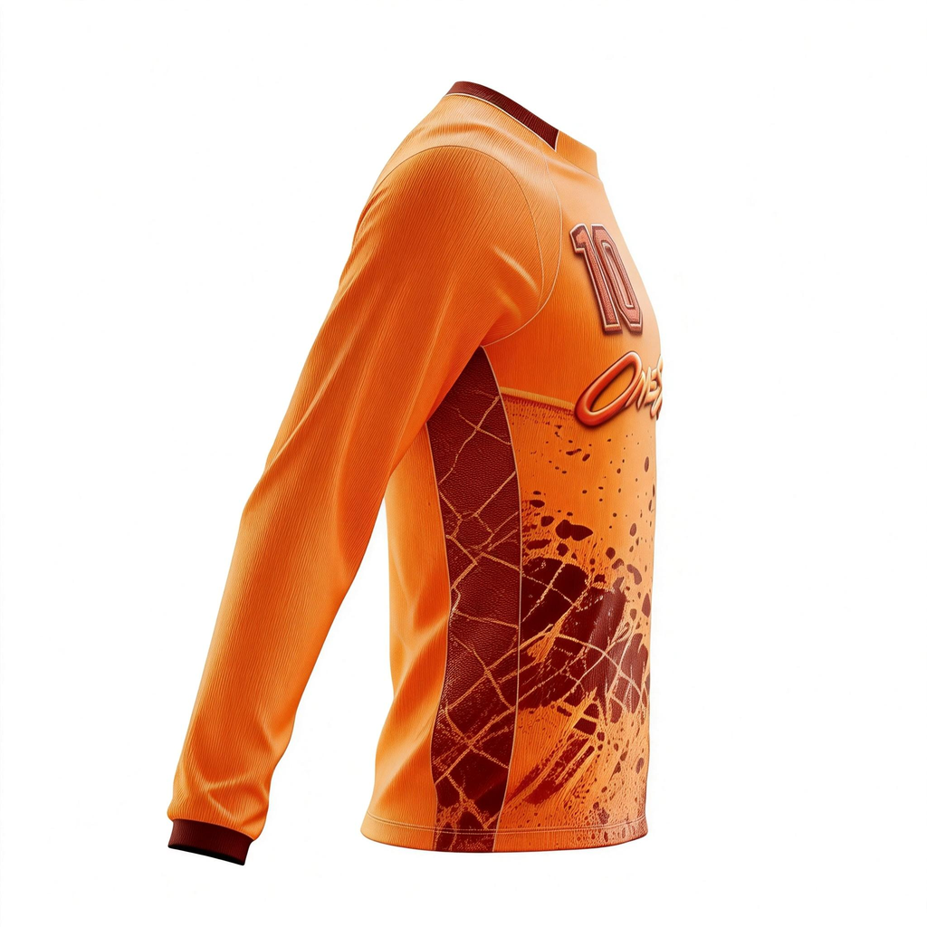 Men's Long Sleeve Jersey：Scarlet Charge