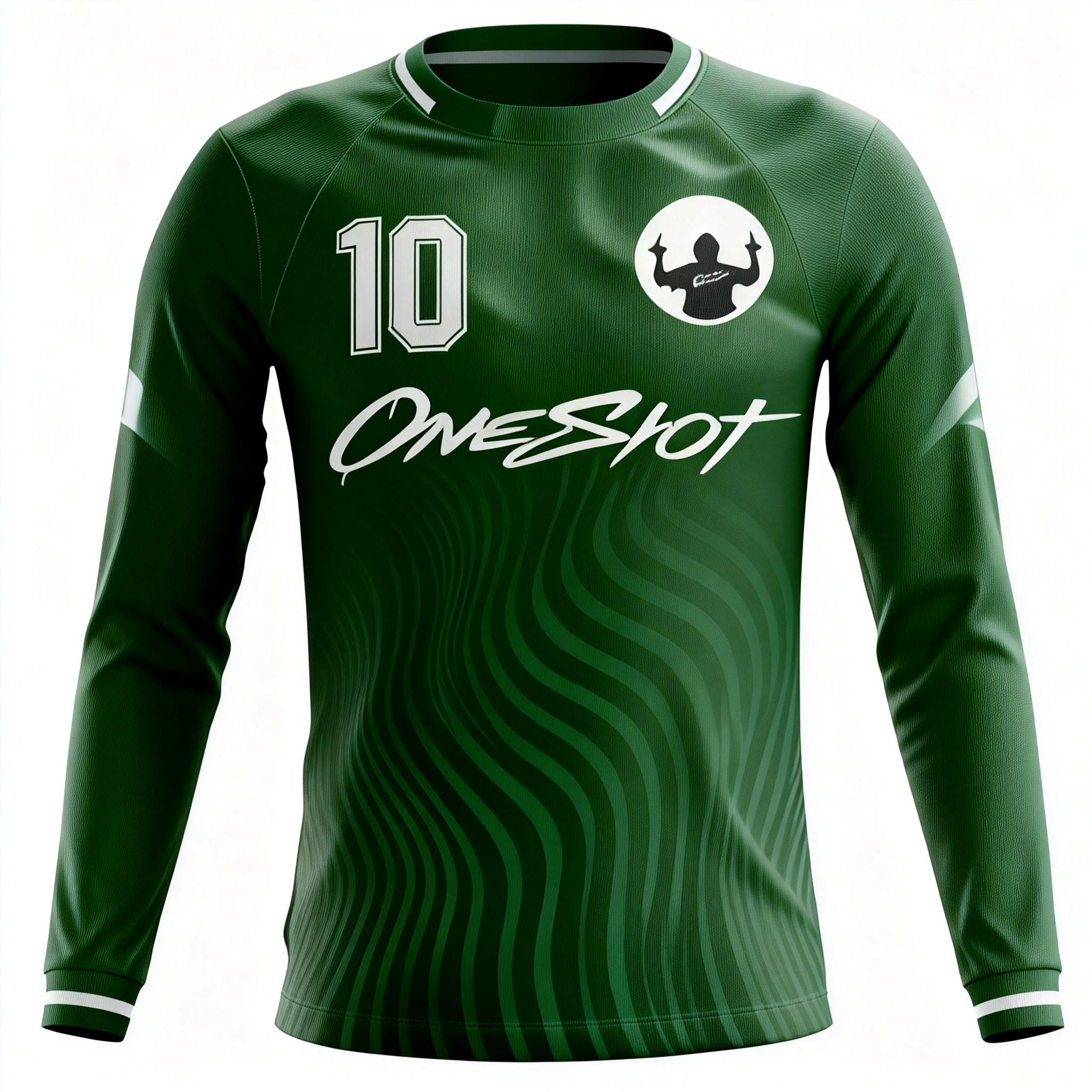 Men's Long Sleeve Jersey：Verdant Forward Line