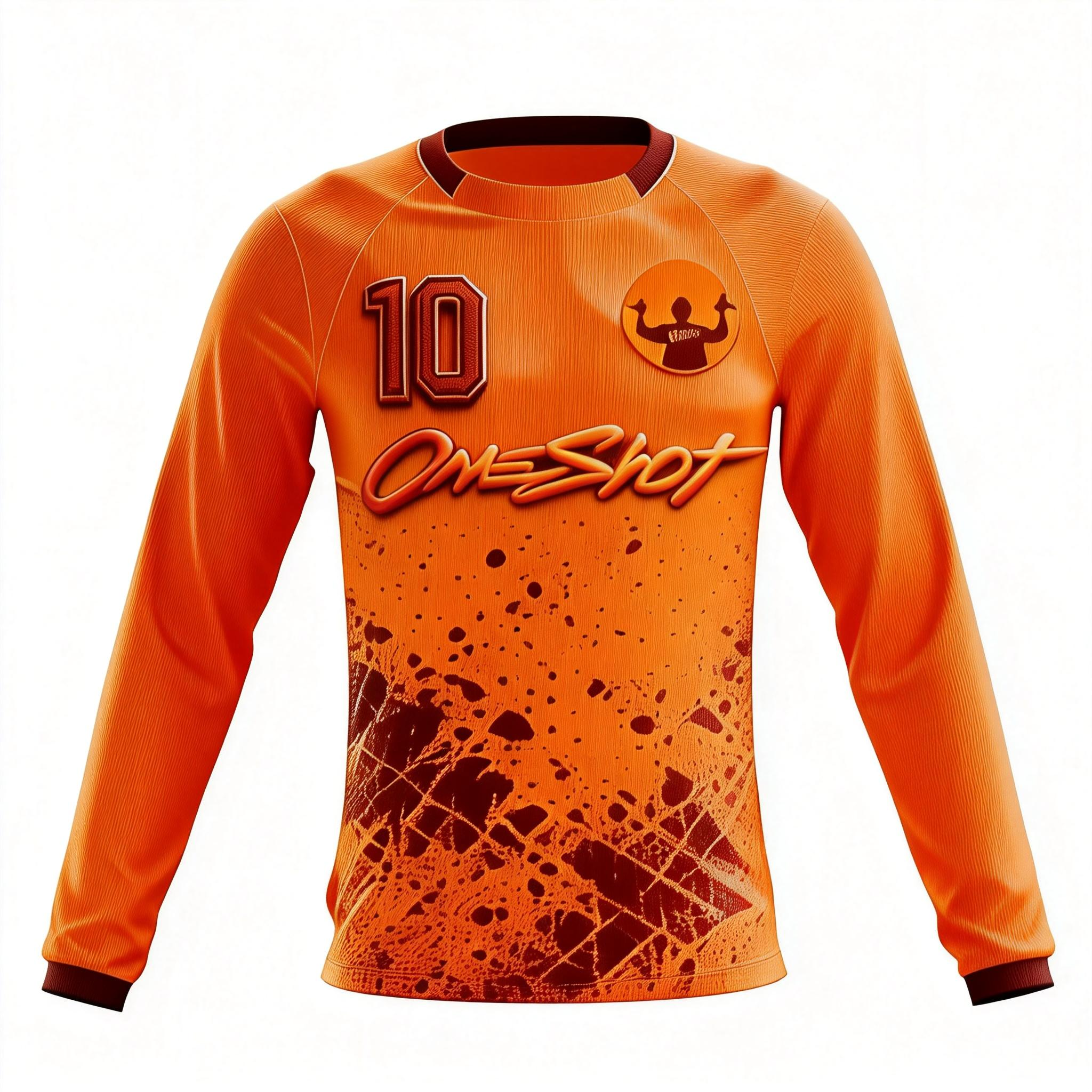 Men's Long Sleeve Jersey：Scarlet Charge