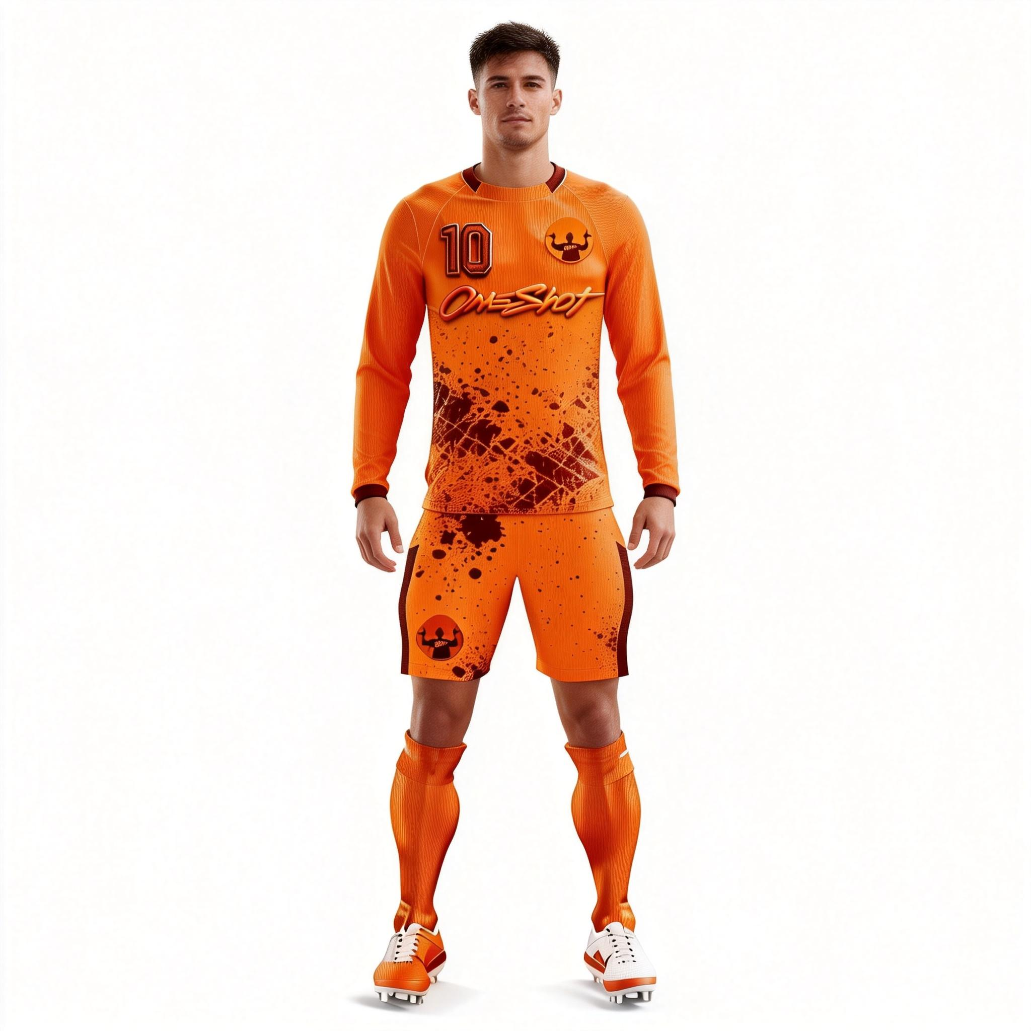 Men's Long Sleeve Jersey：Scarlet Charge