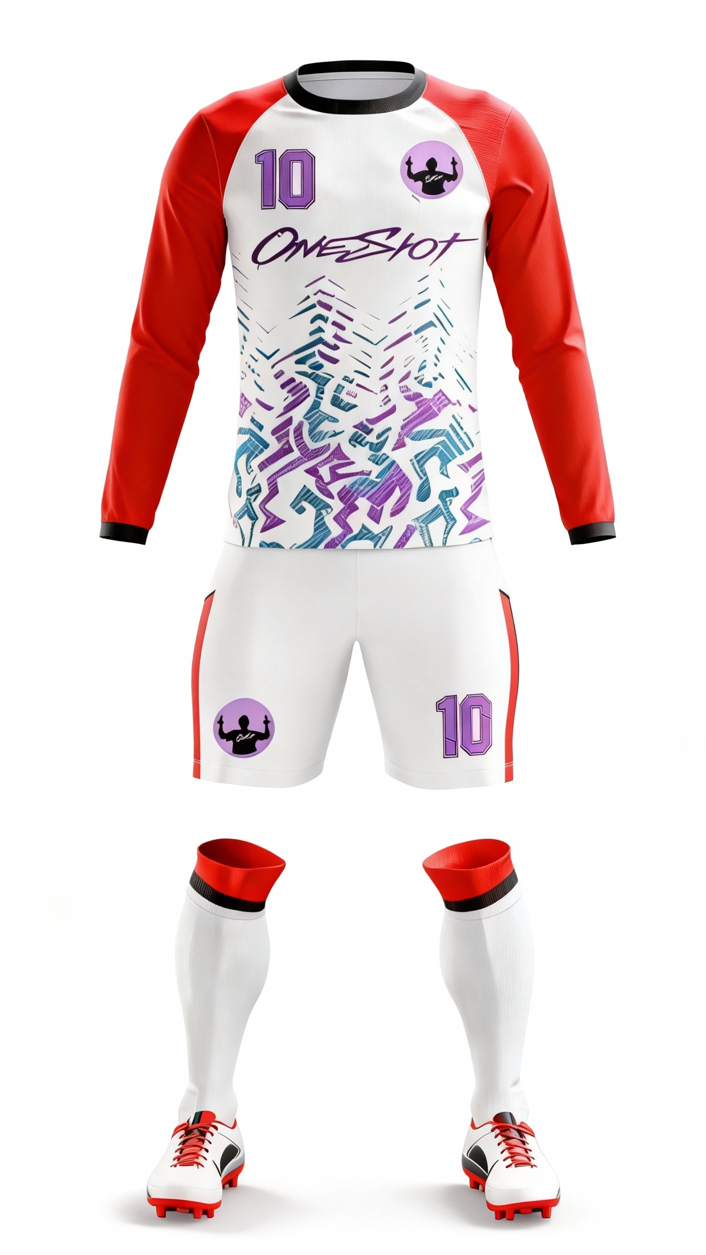 Youth Long Sleeve Jersey：Street Lightning