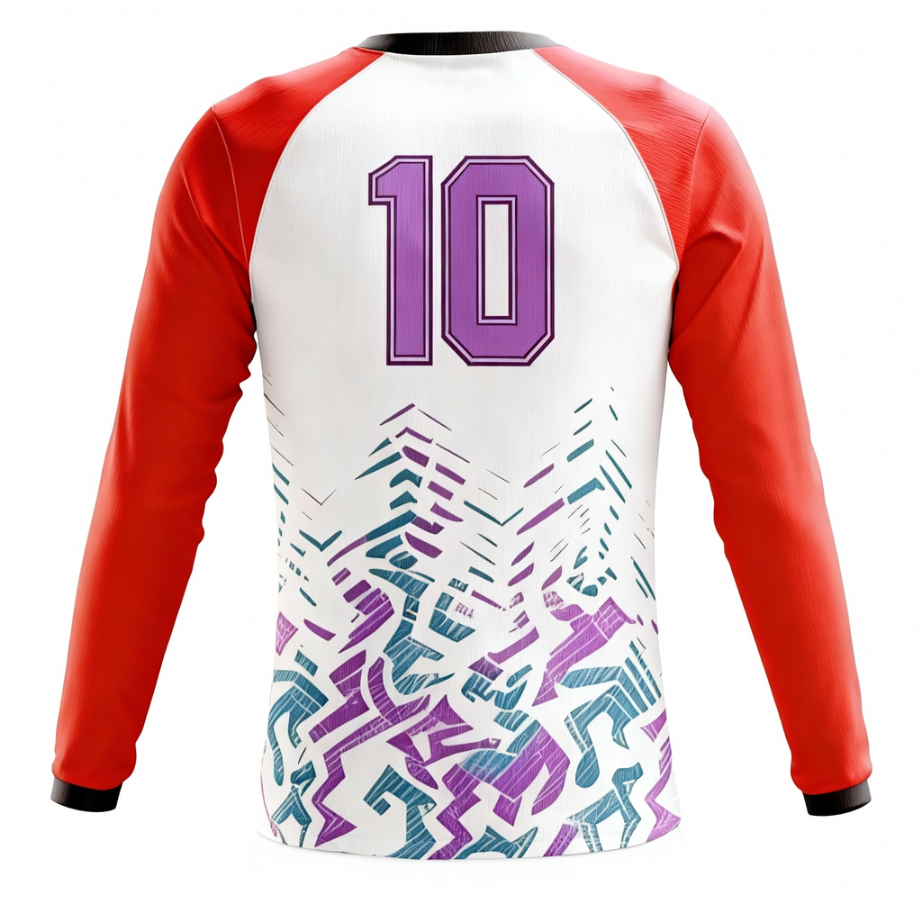 Youth Long Sleeve Jersey：Street Lightning
