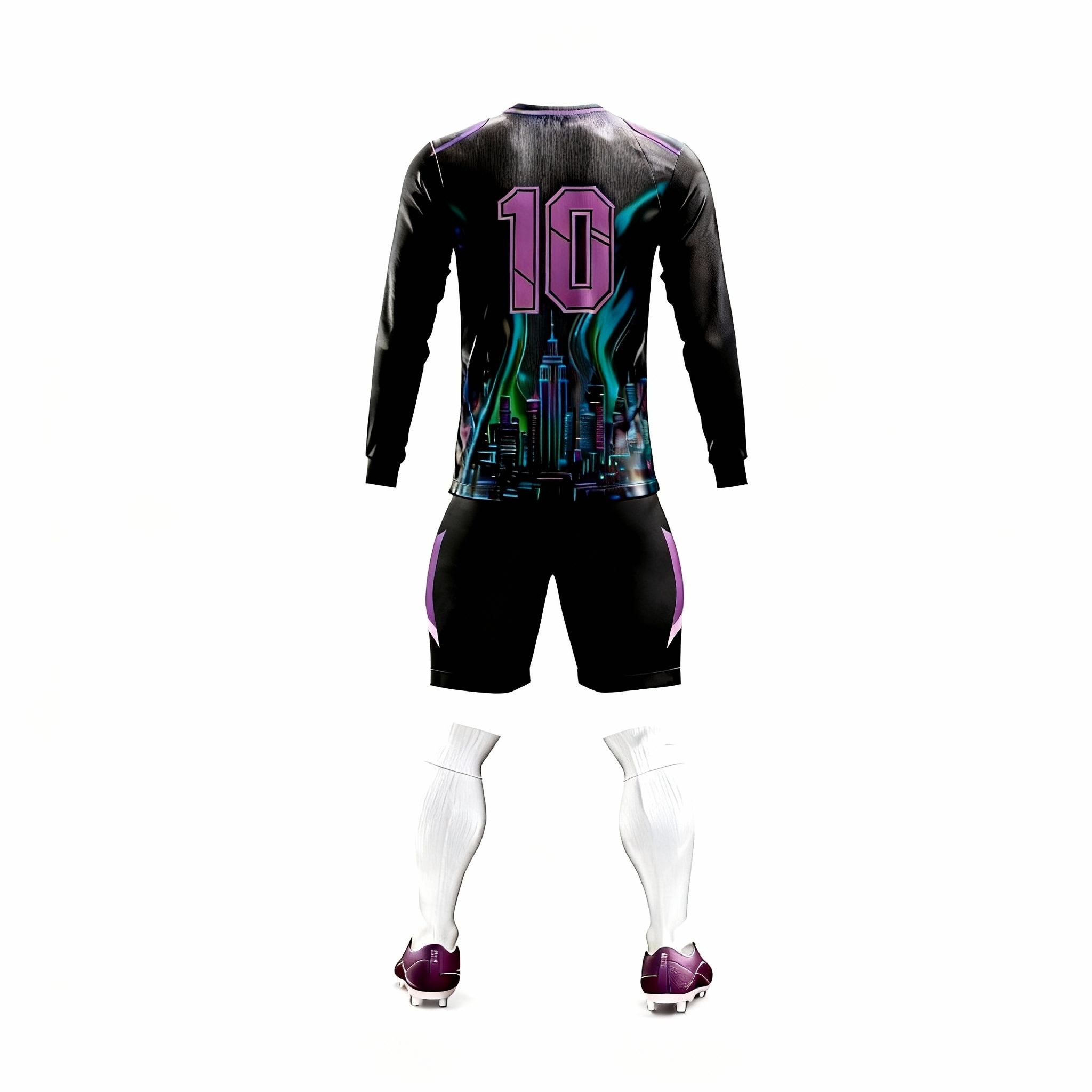 Youth Long Sleeve Jersey：Cyber Phantom