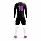 Youth Long Sleeve Jersey：Dark Flame Streak