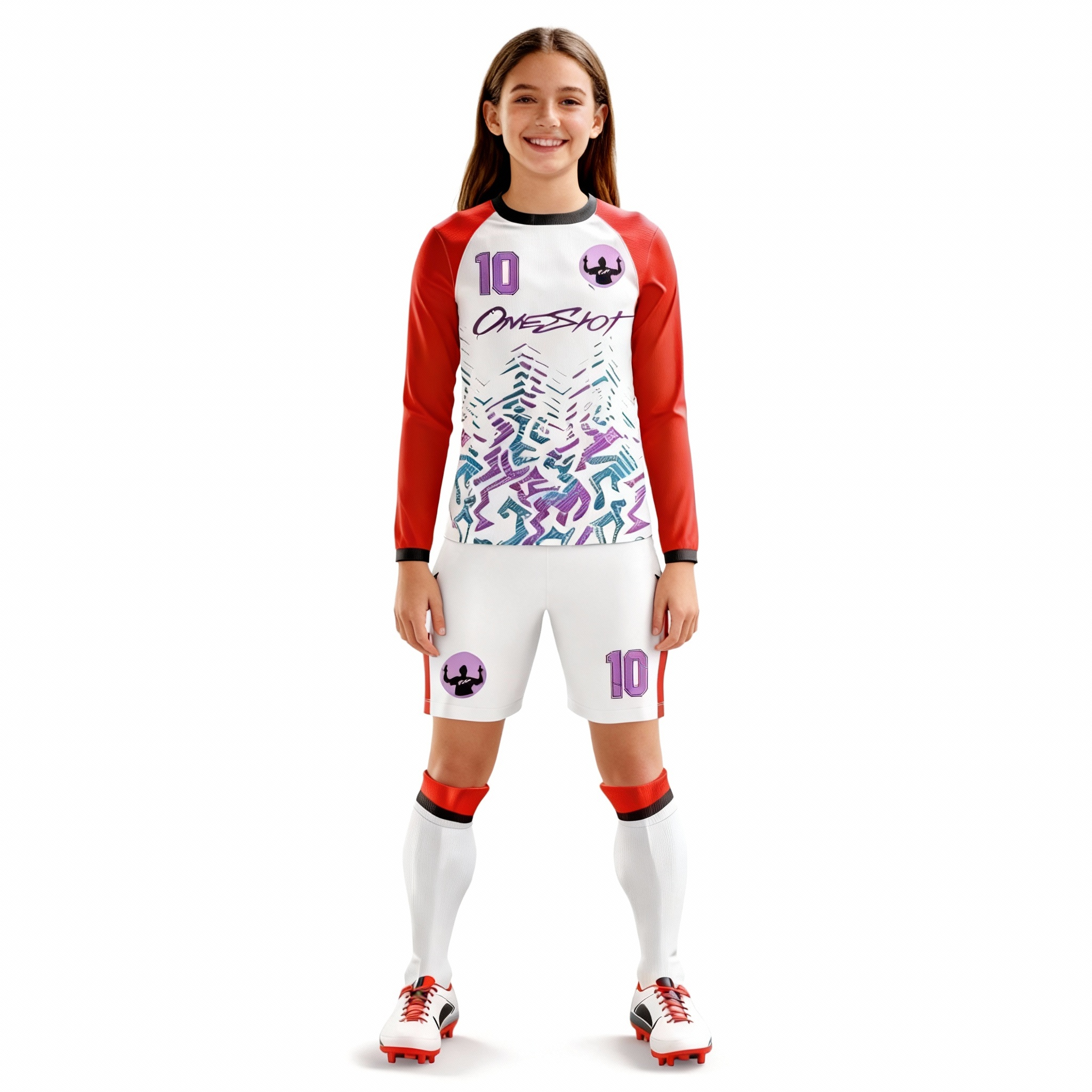 Youth Long Sleeve Jersey：Street Lightning