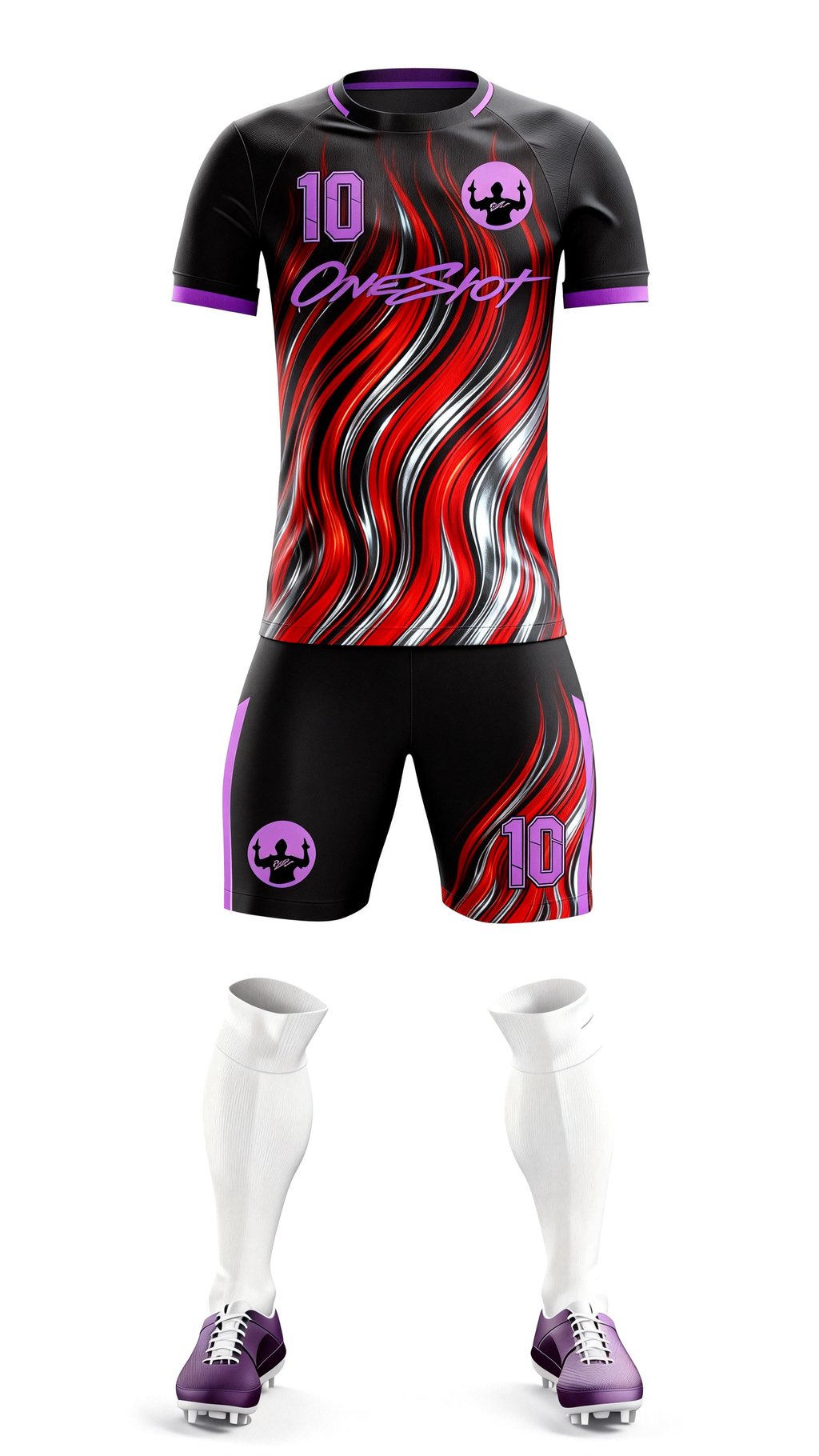 Color Series：Charcoal Black & Red
