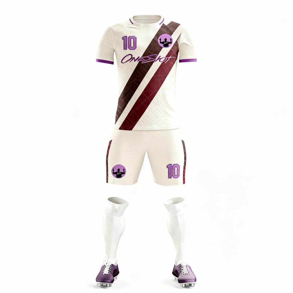 Color Series：Rich Burgundy & Mellow Cream White