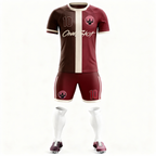 Color Series：Rich Burgundy & Mellow Cream White