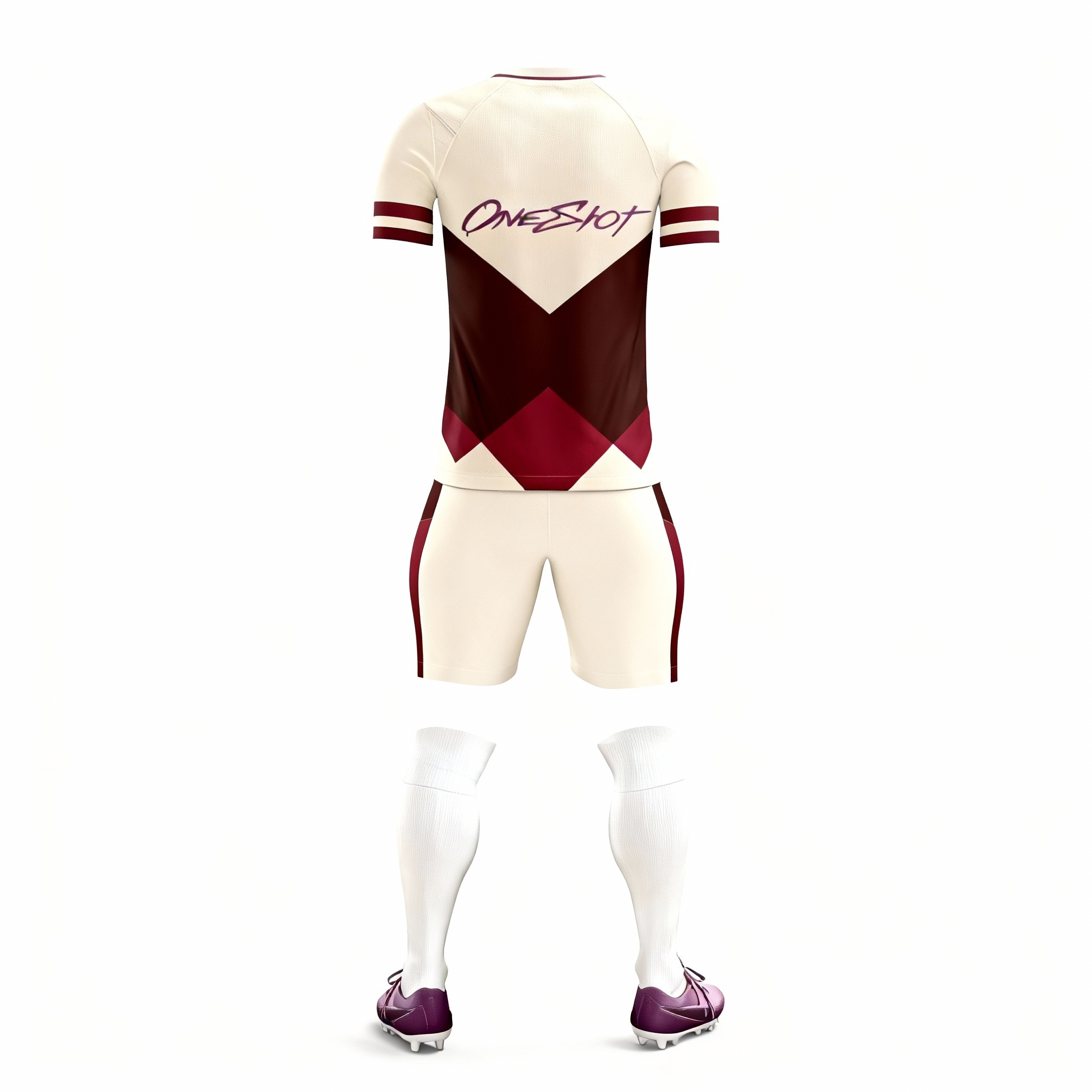 Color Series：Rich Burgundy & Mellow Cream White