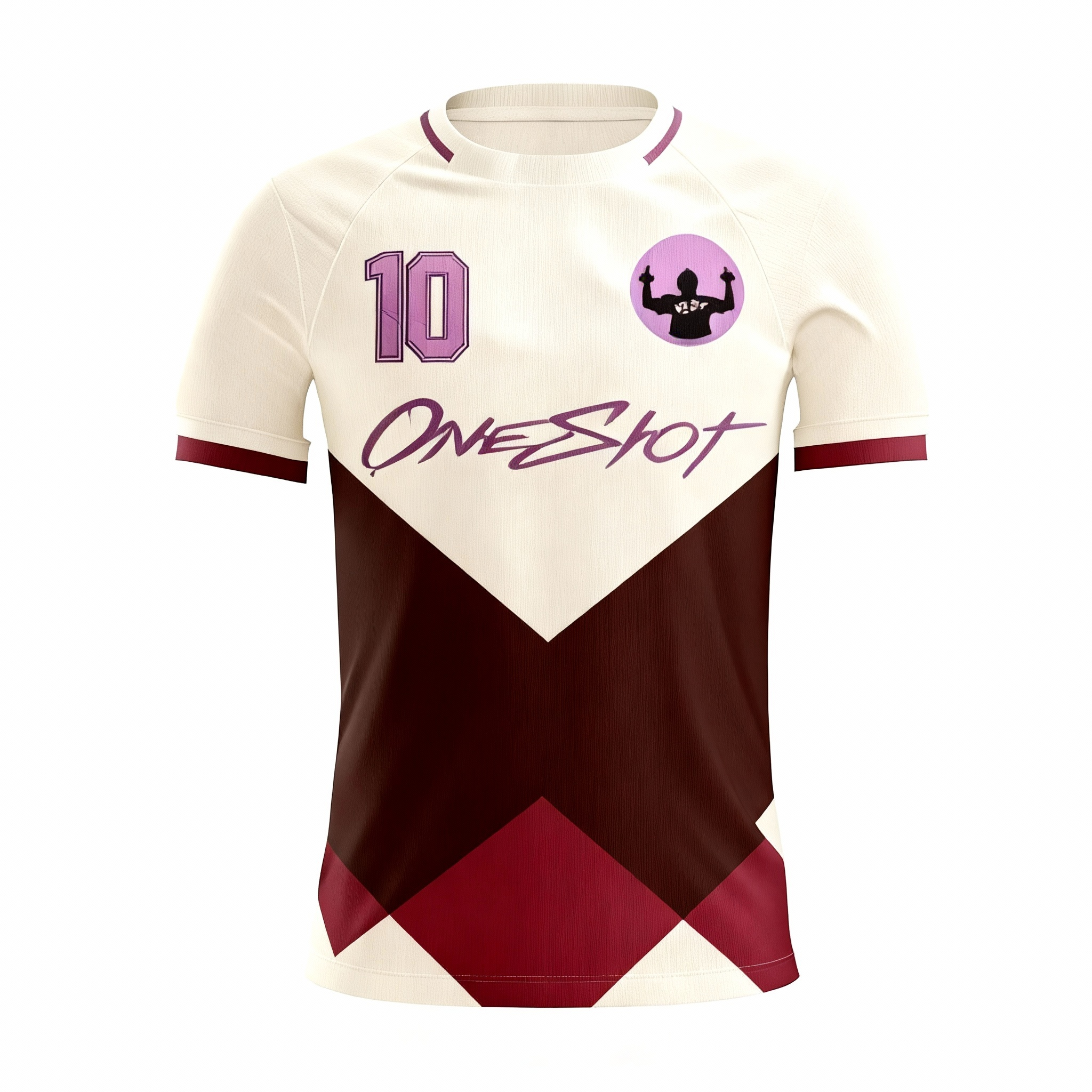 Color Series：Rich Burgundy & Mellow Cream White