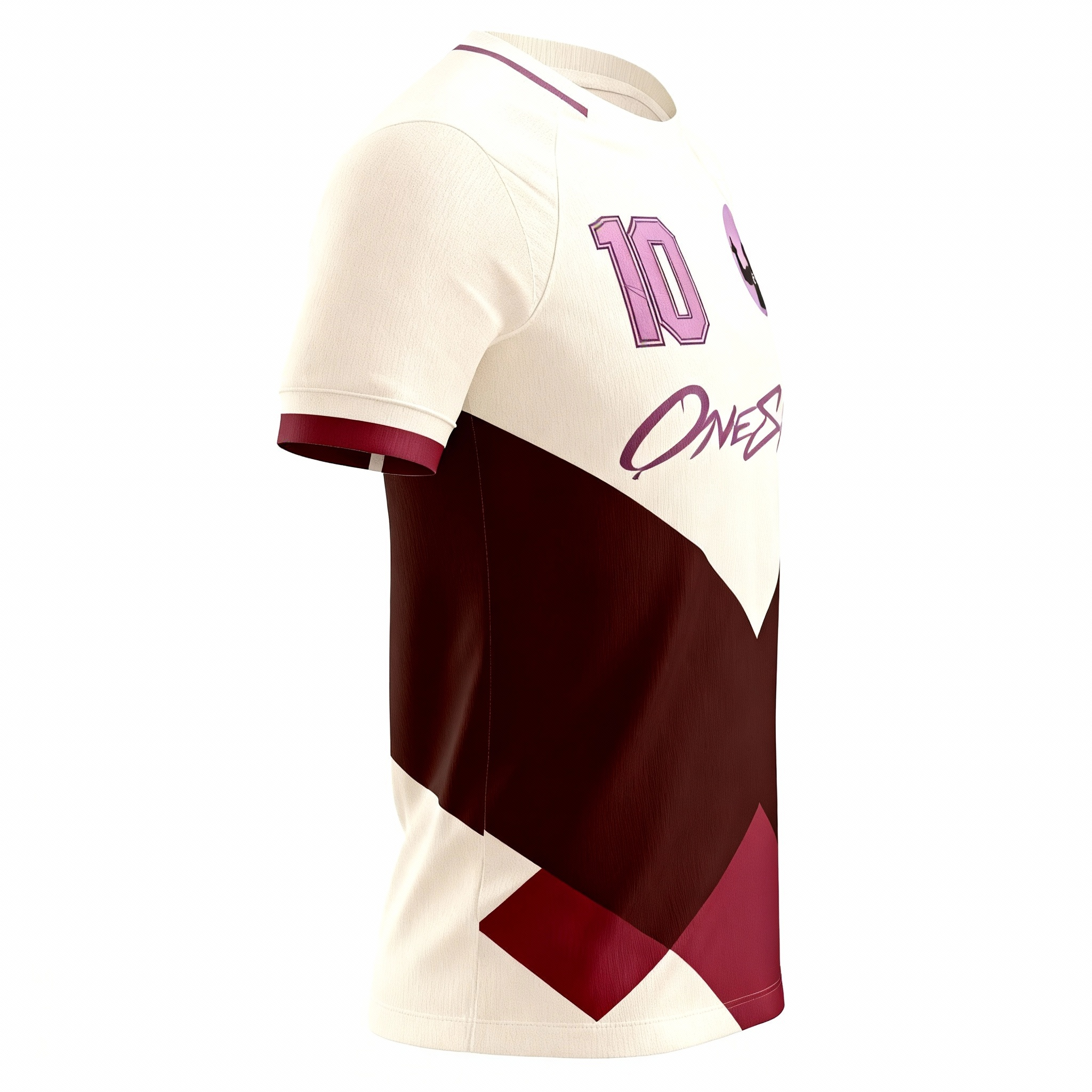Color Series：Rich Burgundy & Mellow Cream White